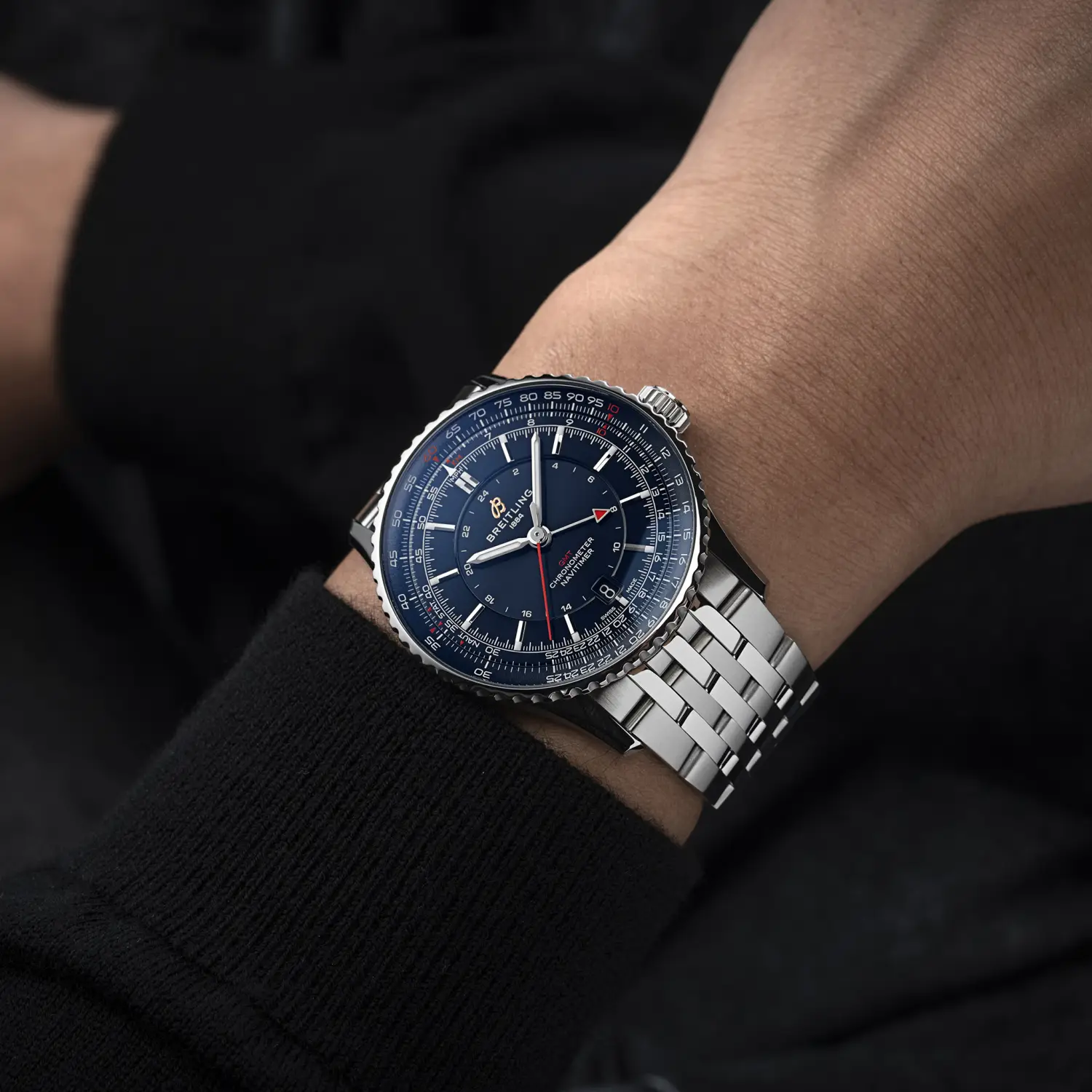 Breitling GMT 41 A323103A1C1A1 Watch Japan Official - Image 5