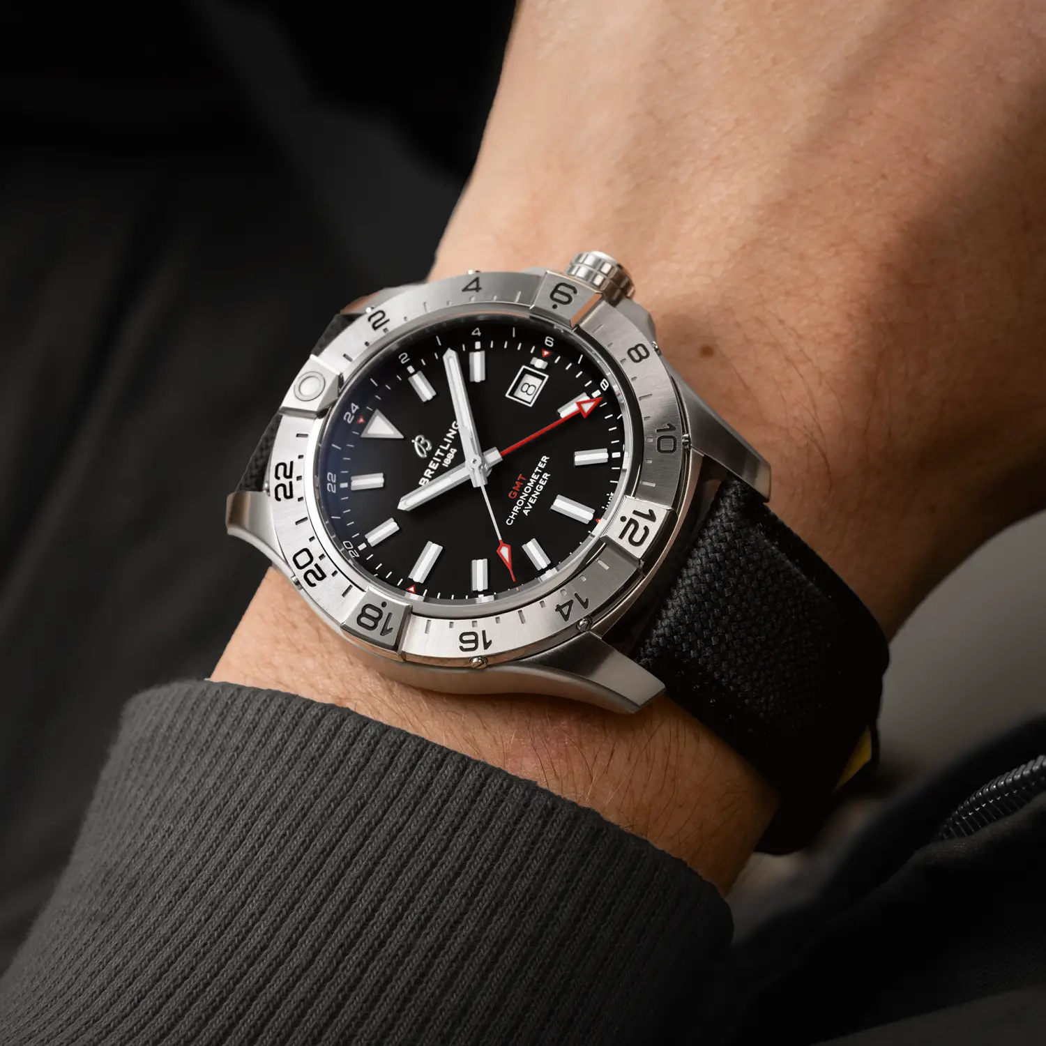 Breitling A32320101B1X1 Superocean Automatic 42mm Water Resistant Chronometer Stainless Steel Bracelet - Image 5