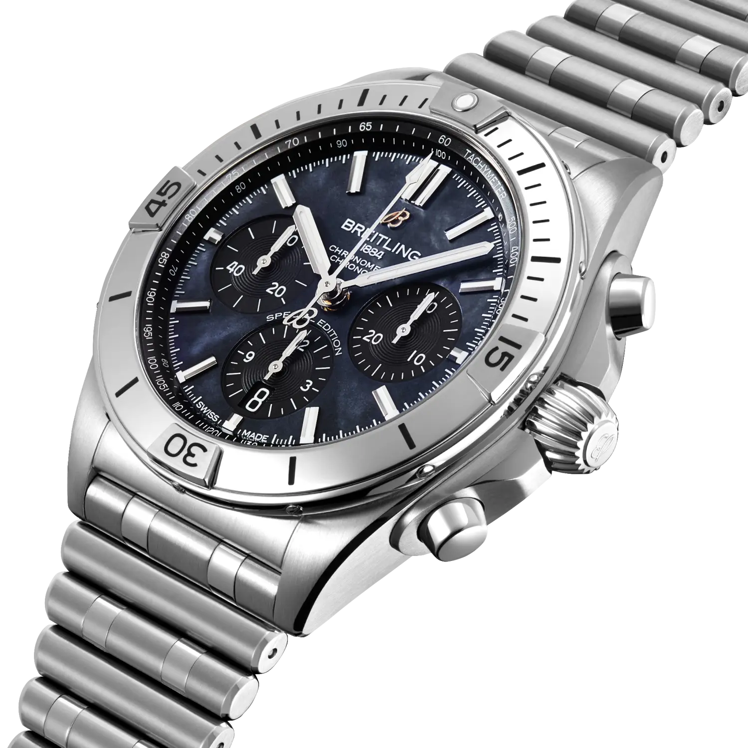 Breitling B01 42 AB0134101B3A1 Watch Japan Official - Image 2