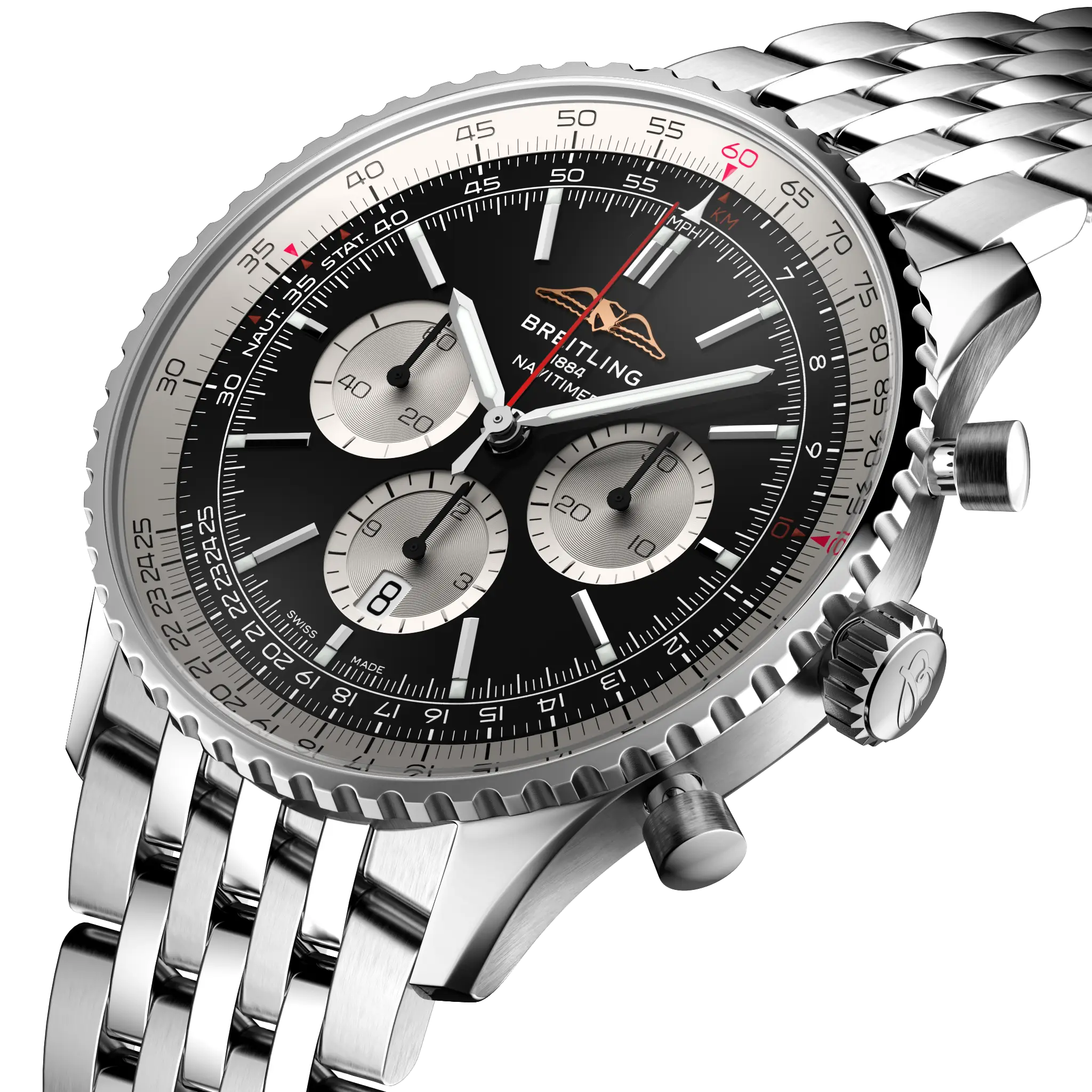 Breitling Navitimer B01 Chronograph 46 AB0137211B1A1 Automatic 46mm Men's Watch - Image 2