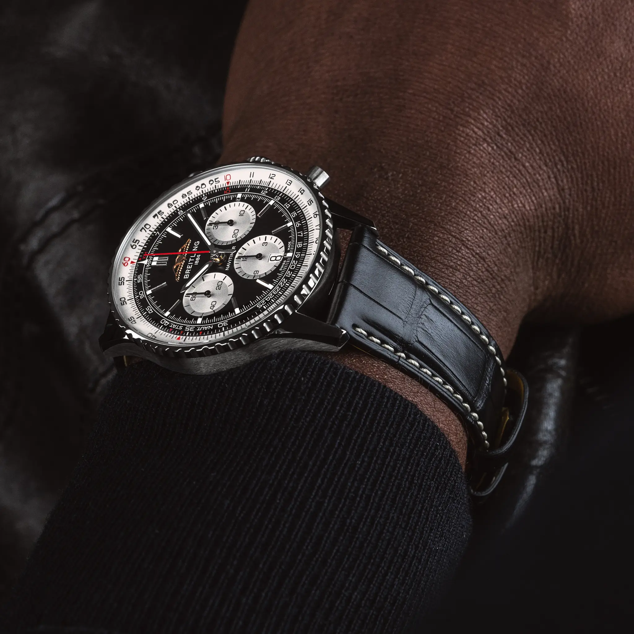 Breitling Navitimer B01 Chronograph 46 AB0137211B1P1 Automatic Men's Watch - Image 5