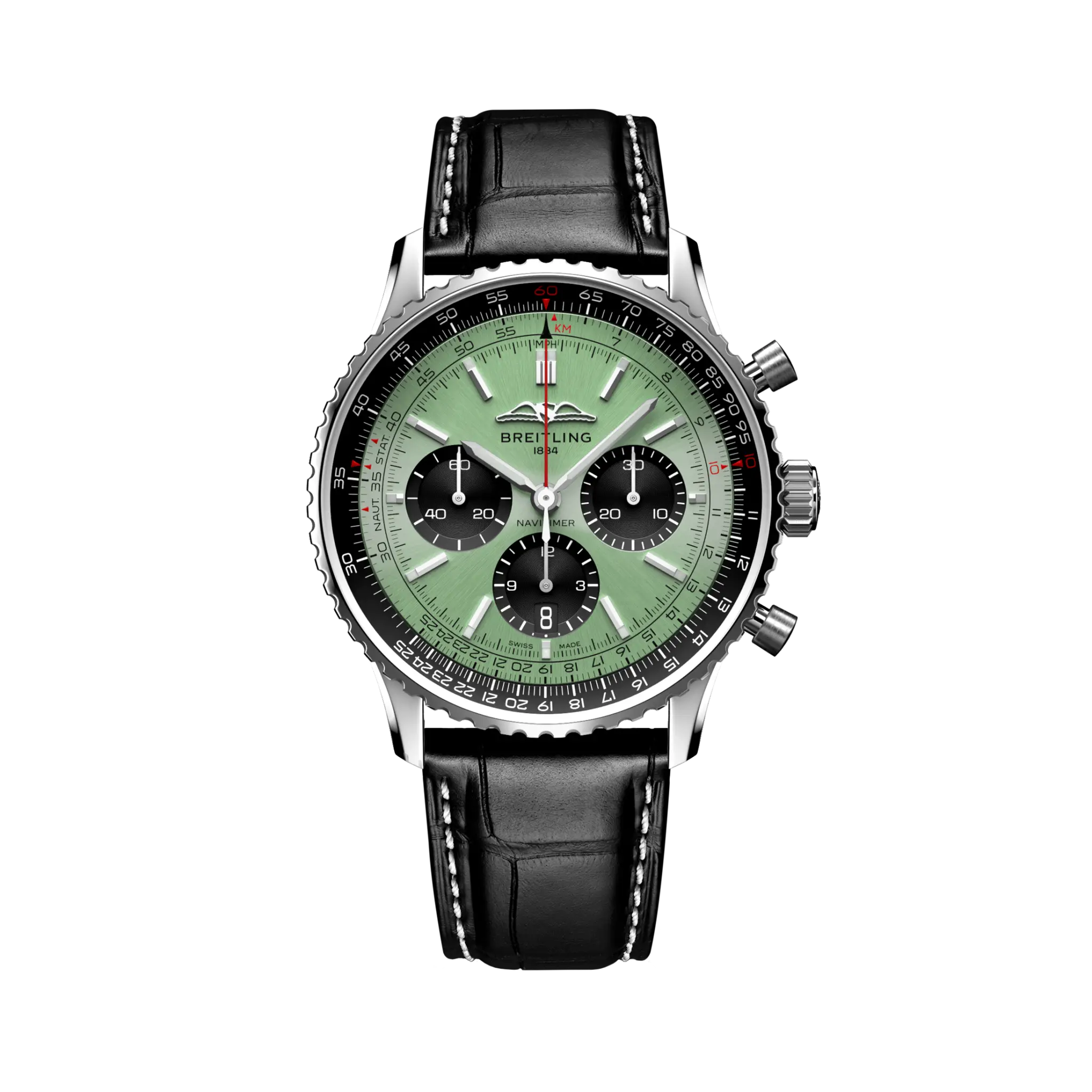 Breitling Navitimer B01 Chronograph 43 AB0138241L1P1 Automatic 43mm Men's Watch