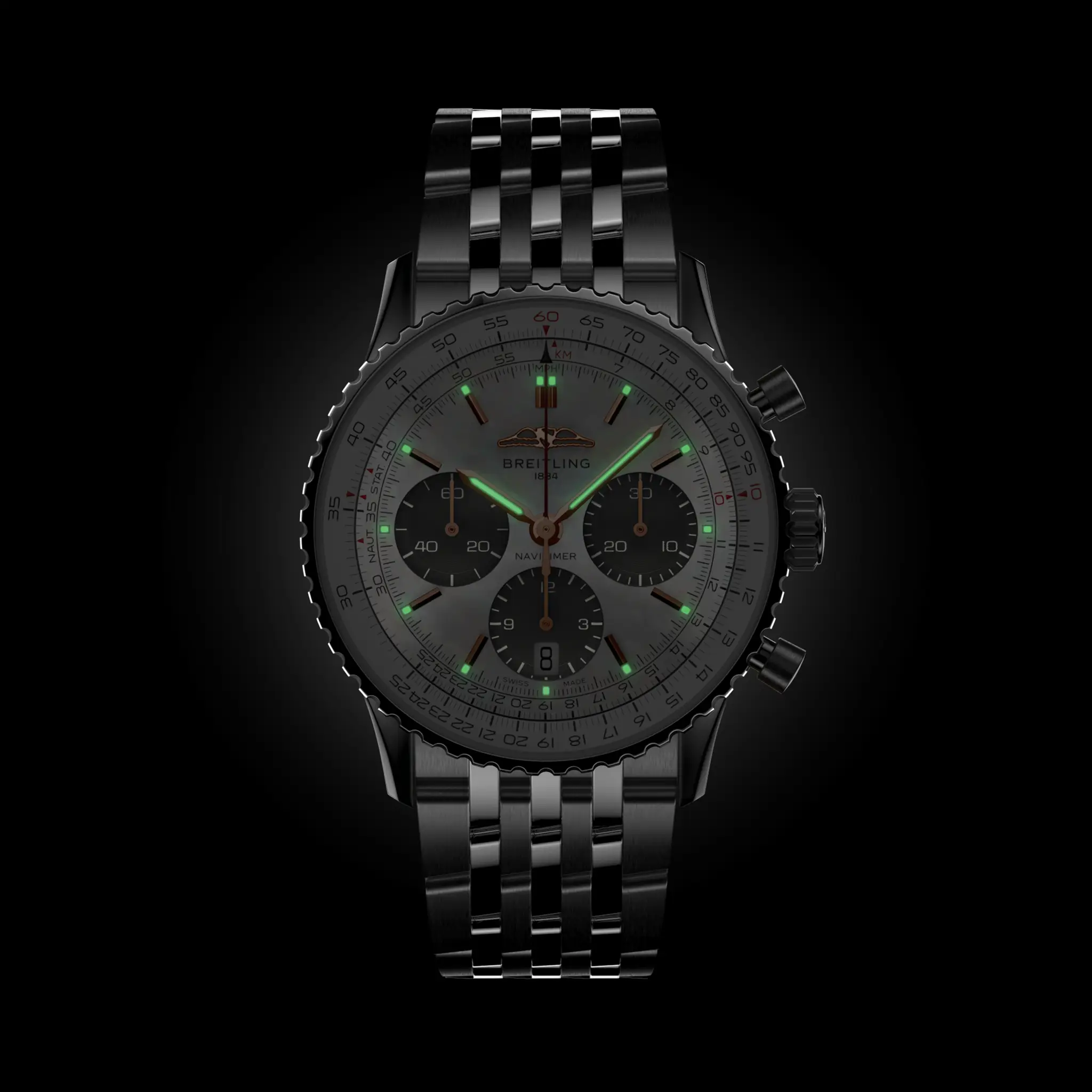 Breitling AB0139211A1A1 Breitling Navitimer B01 Chronograph 41 AB0139211A1 Automatic 41mm Men's Watch - Image 5