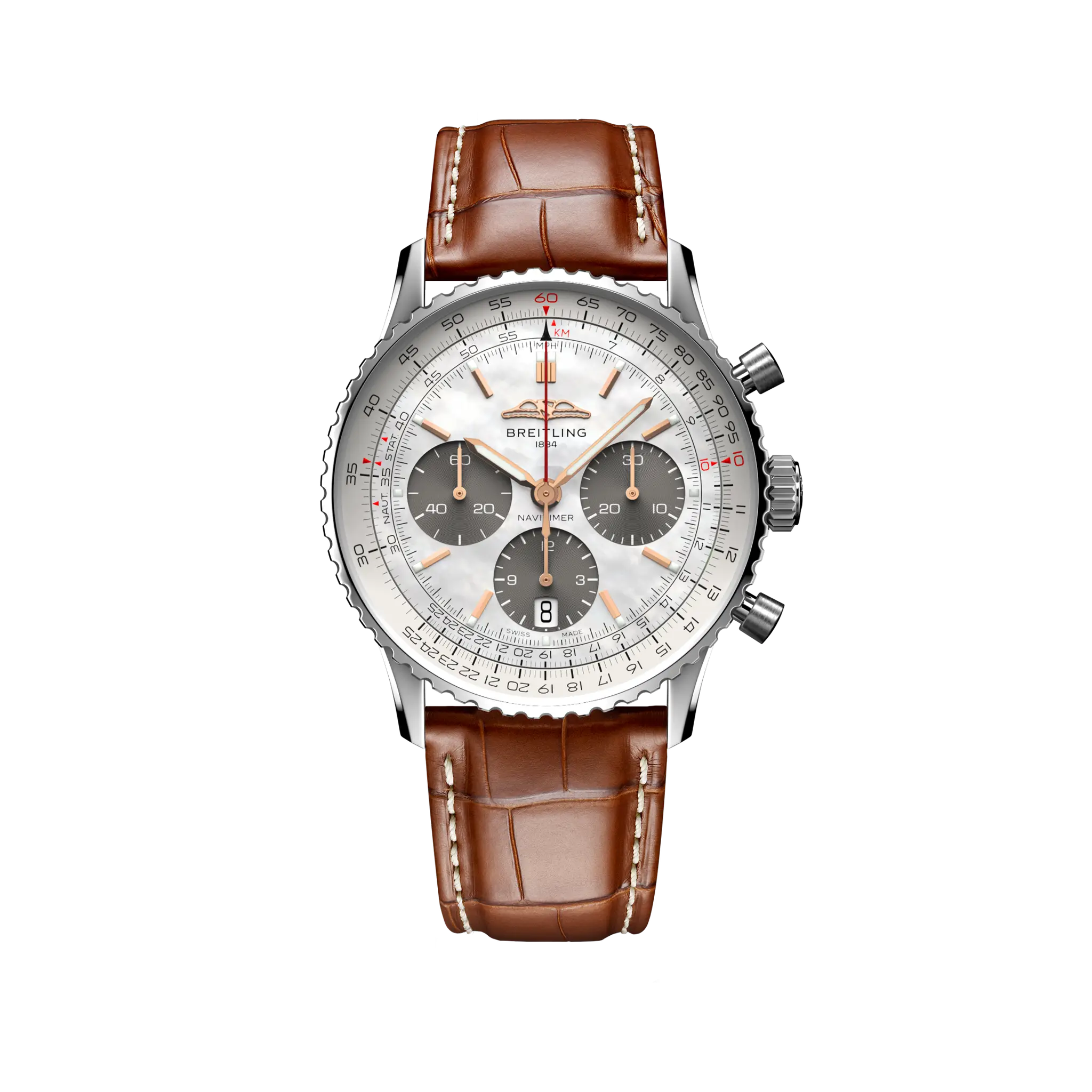 Breitling Navitimer B01 Chronograph 41 AB0139211A1P1 Automatic Men's Watch - Japan Edition, 41mm