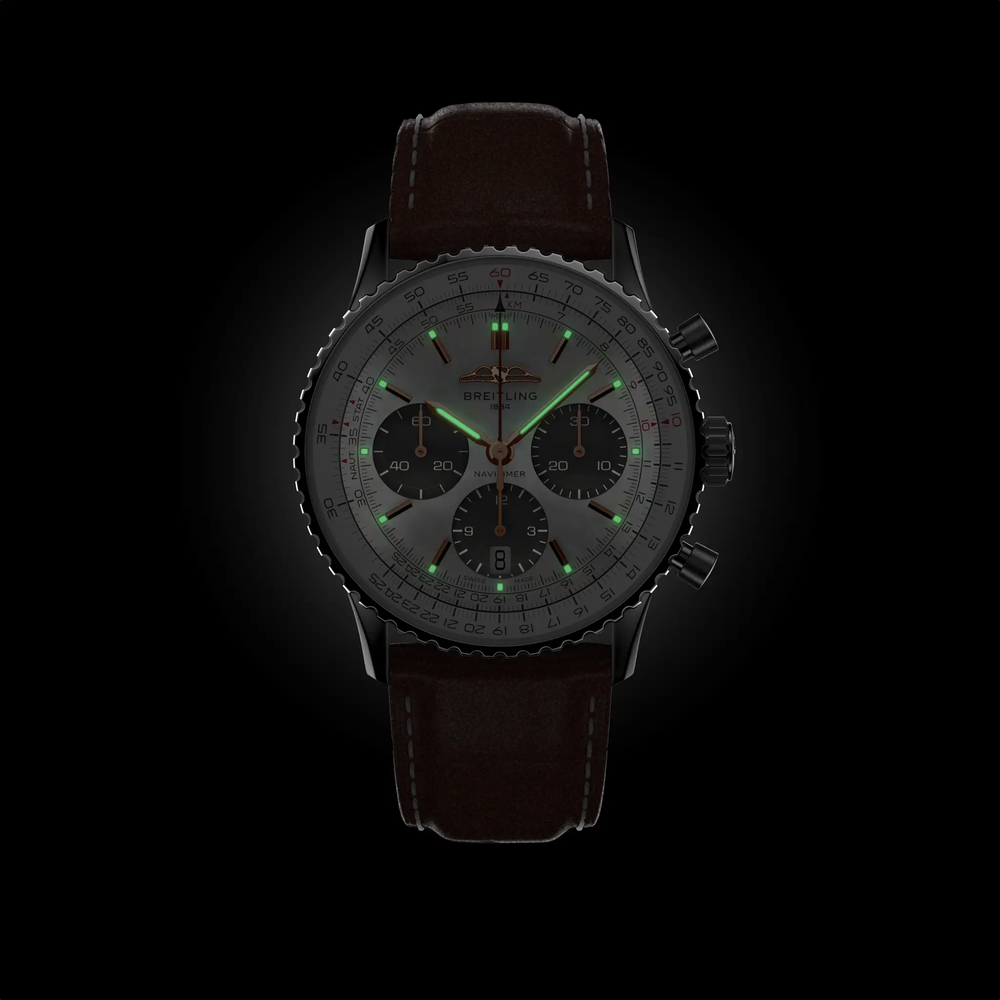 Breitling Navitimer B01 Chronograph 41 AB0139211A1P1 Automatic Men's Watch - Japan Edition, 41mm - Image 5