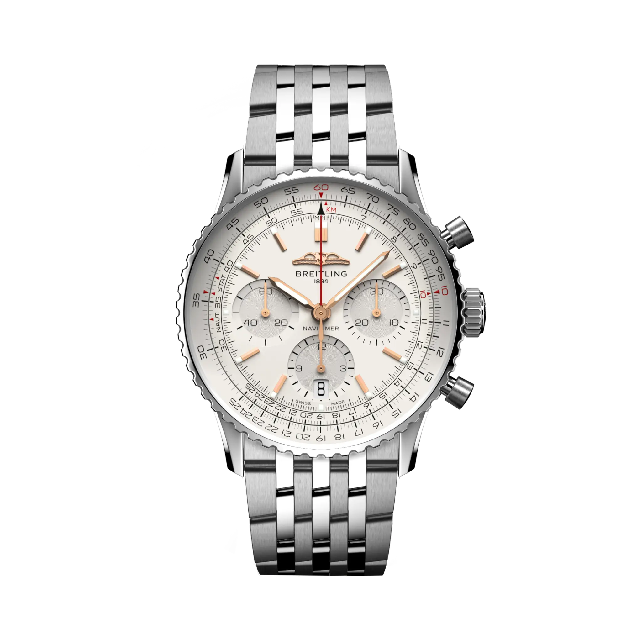 Breitling Navitimer B01 Chronograph 41 AB0139211G1A1 Automatic 41mm Men's Watch