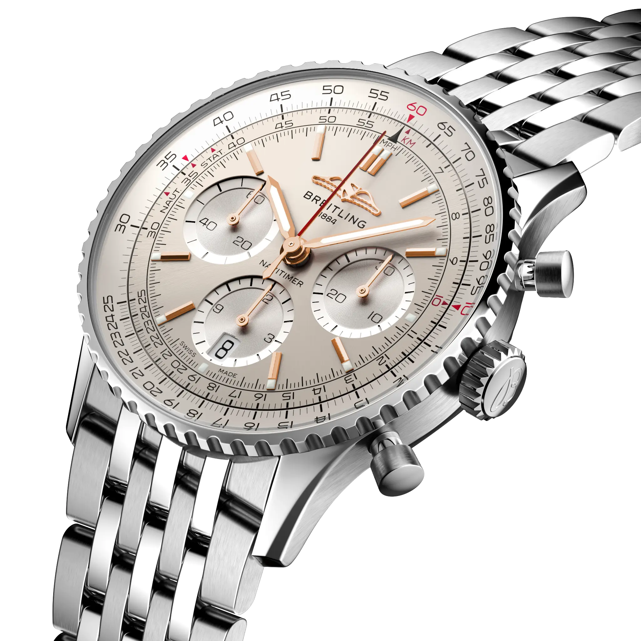 Breitling Navitimer B01 Chronograph 41 AB0139211G1A1 Automatic 41mm Men's Watch - Image 2