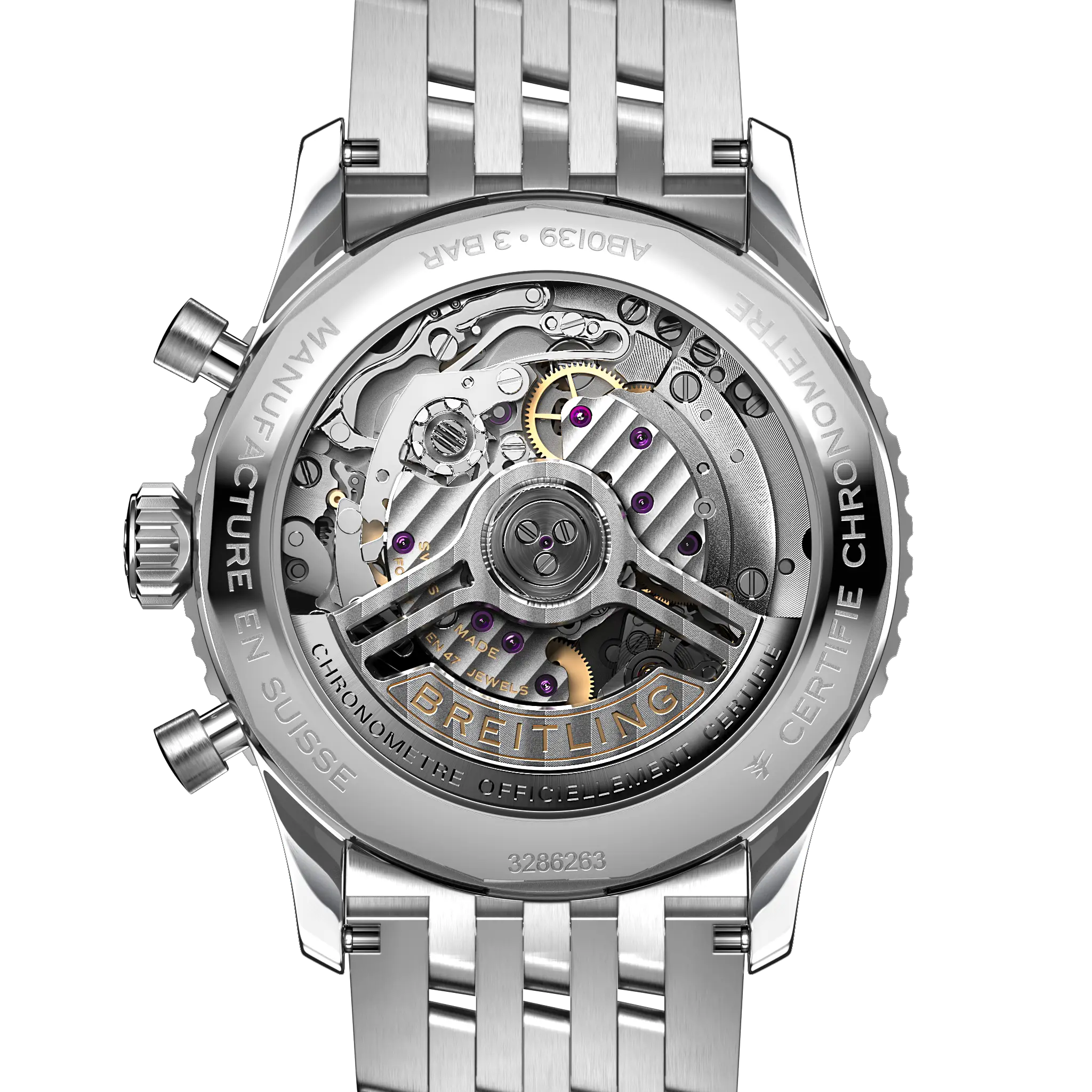Breitling Navitimer B01 Chronograph 41 AB0139211G1A1 Automatic 41mm Men's Watch - Image 4