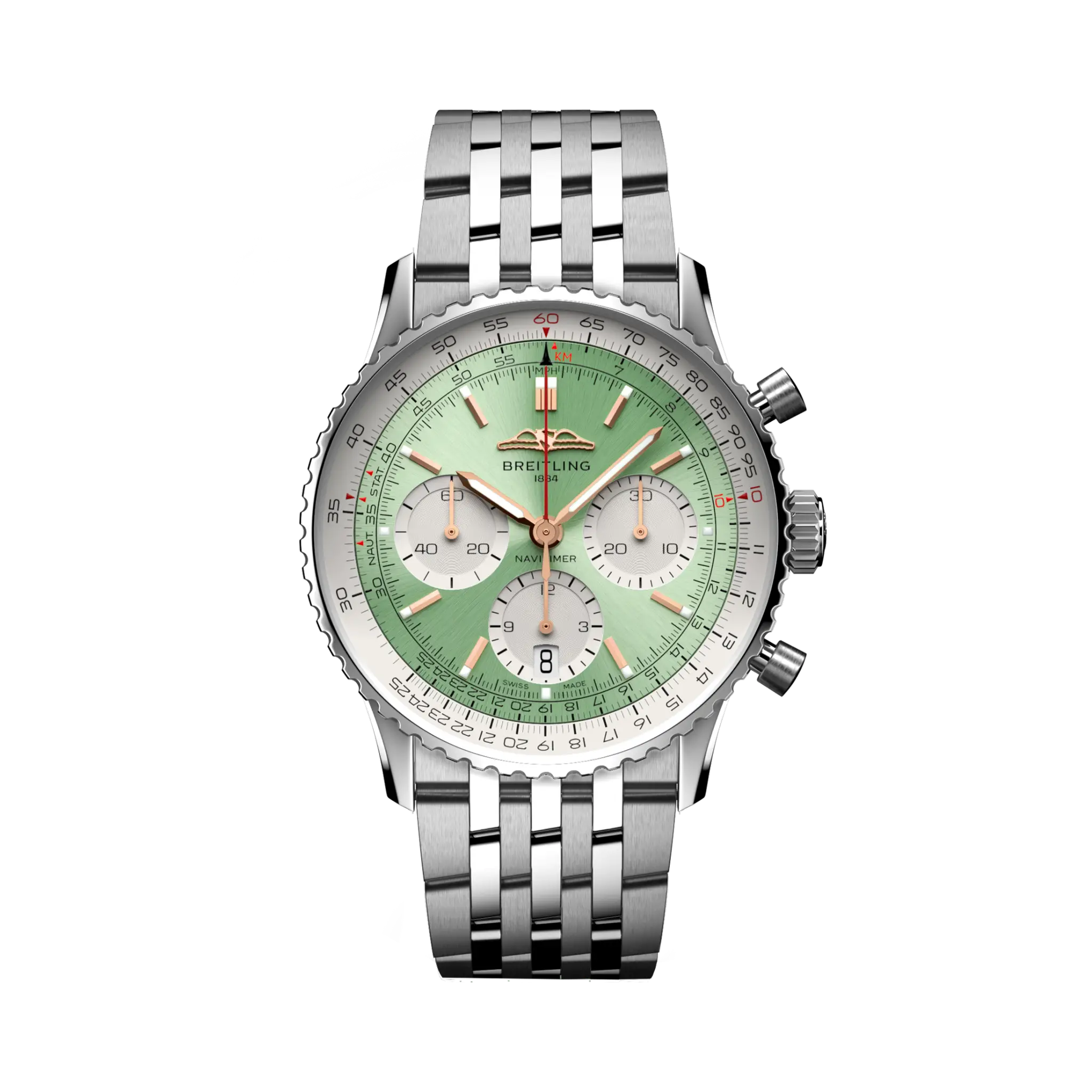 Breitling Navitimer B01 Chronograph 41 AB0139211L1A1 Automatic 41mm Men's Watch