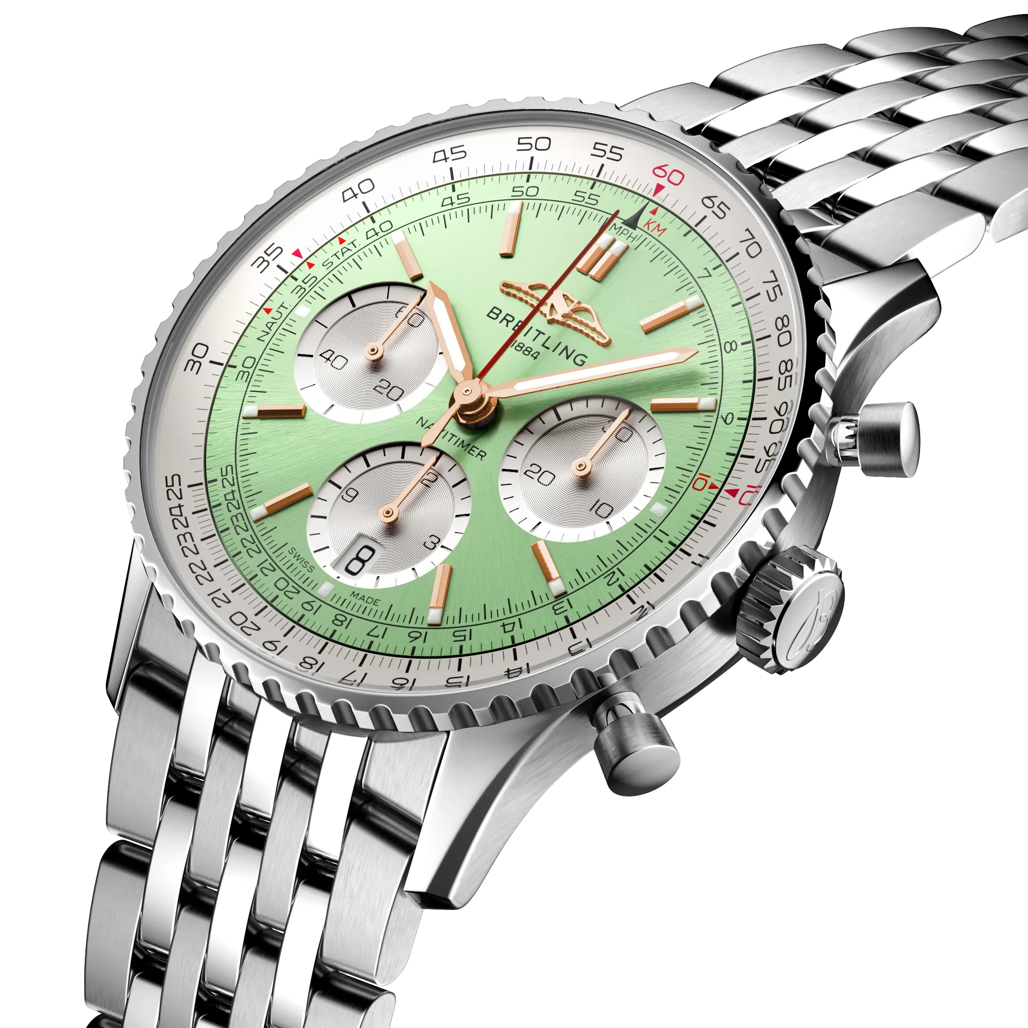 Breitling Navitimer B01 Chronograph 41 AB0139211L1A1 Automatic 41mm Men's Watch - Image 2