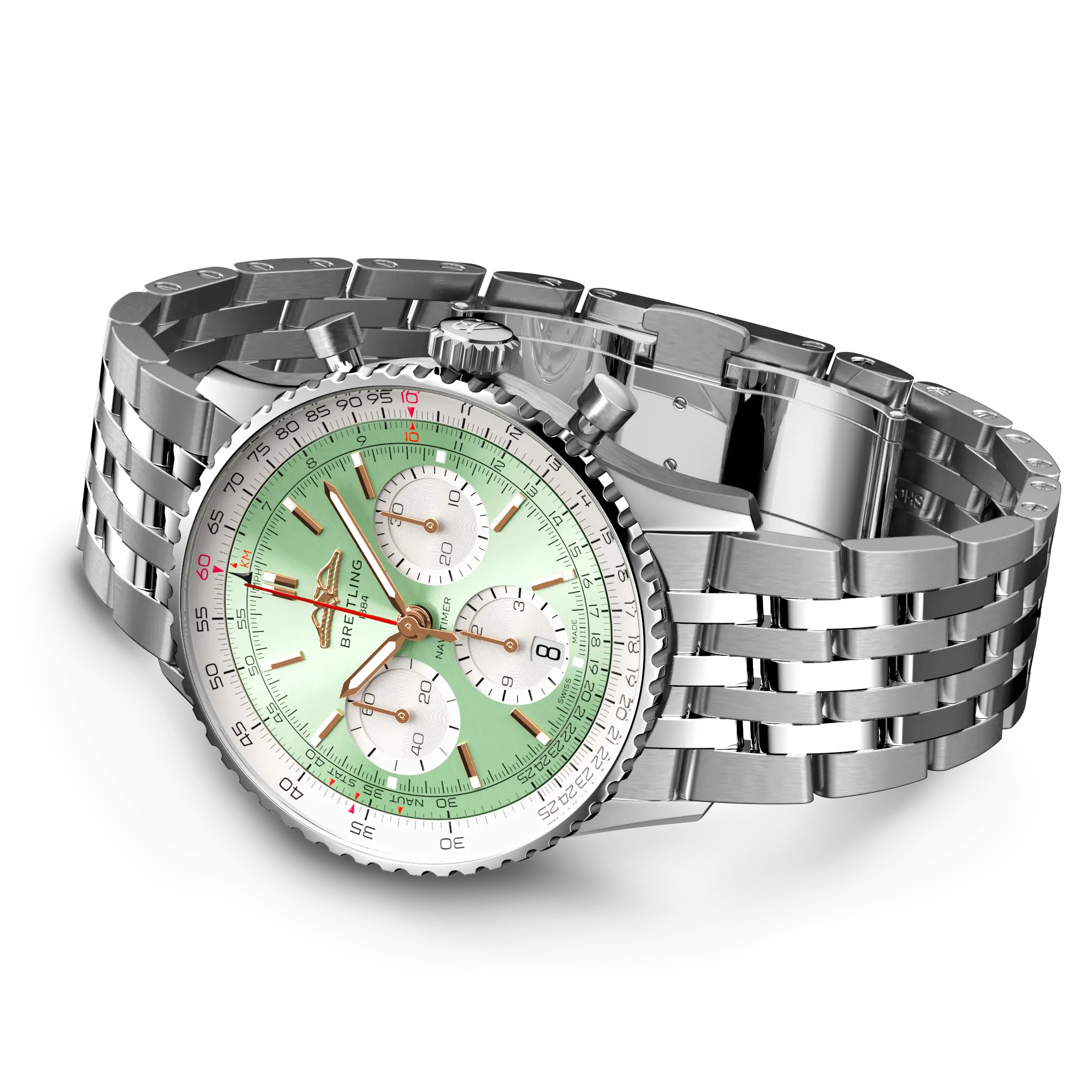 Breitling Navitimer B01 Chronograph 41 AB0139211L1A1 Automatic 41mm Men's Watch - Image 3