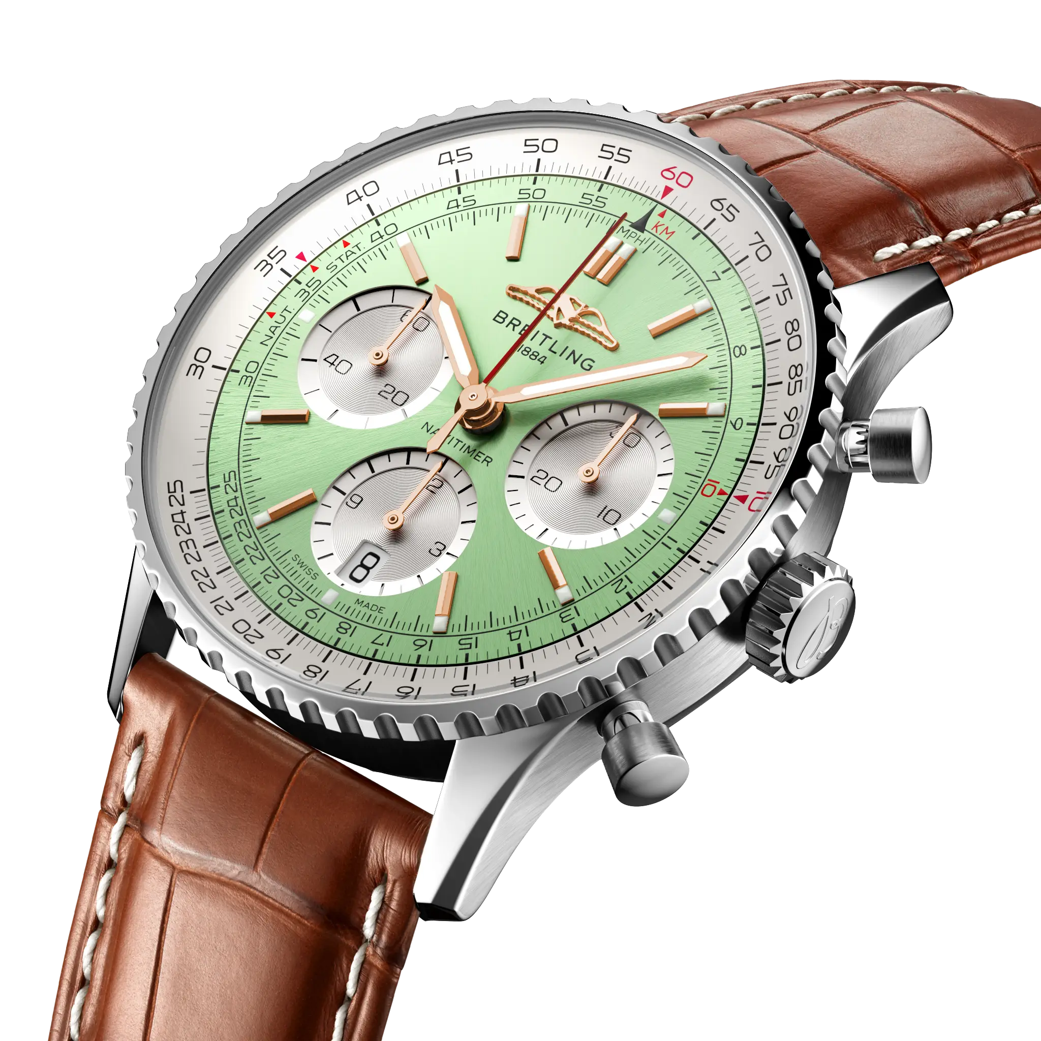 Breitling Navitimer B01 Chronograph 41 AB0139211L1P1 Automatic 41mm Men's Watch - Image 2