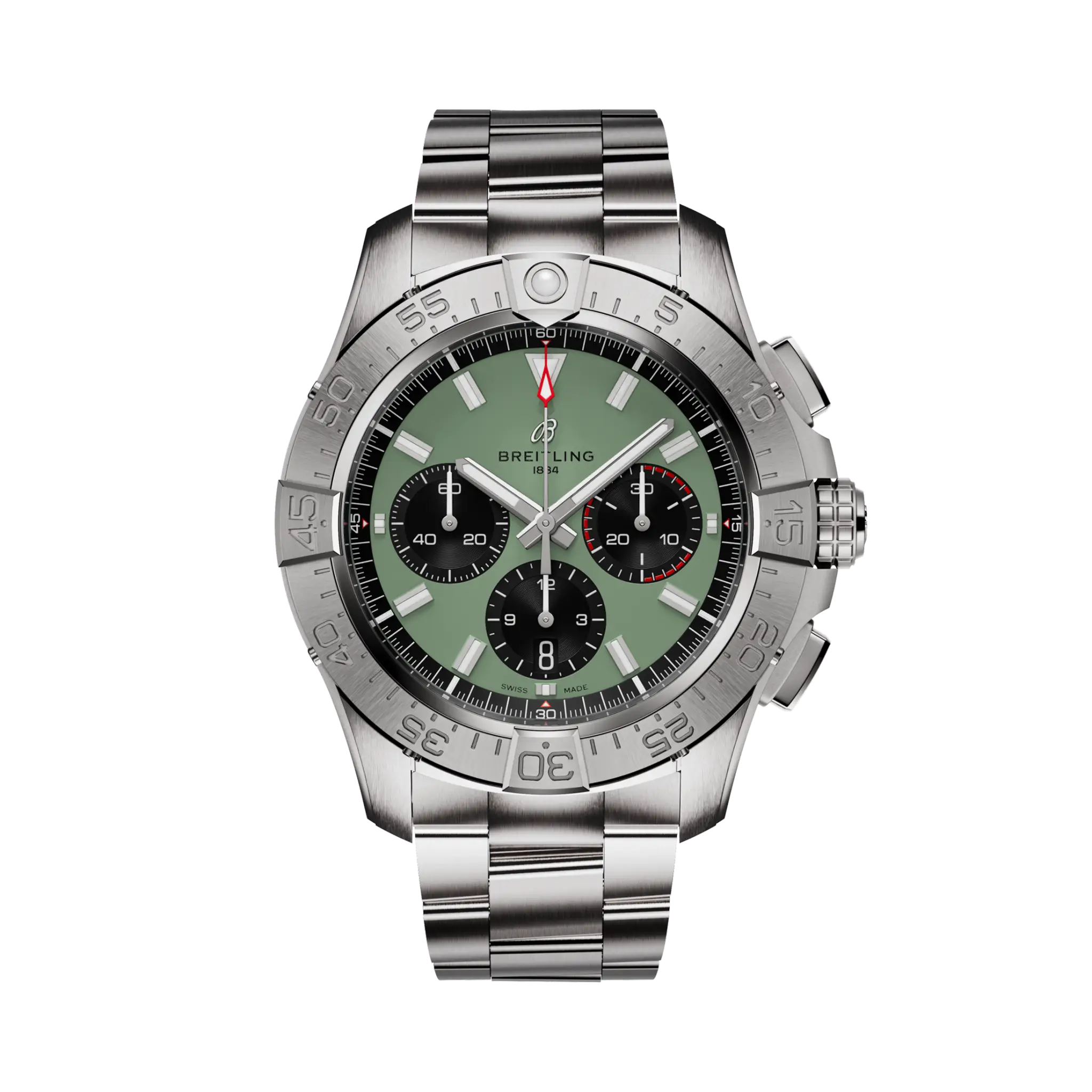 Breitling Avenger B01 Chronograph 44 AB0147101L1A1 Automatic Men's Watch 44mm