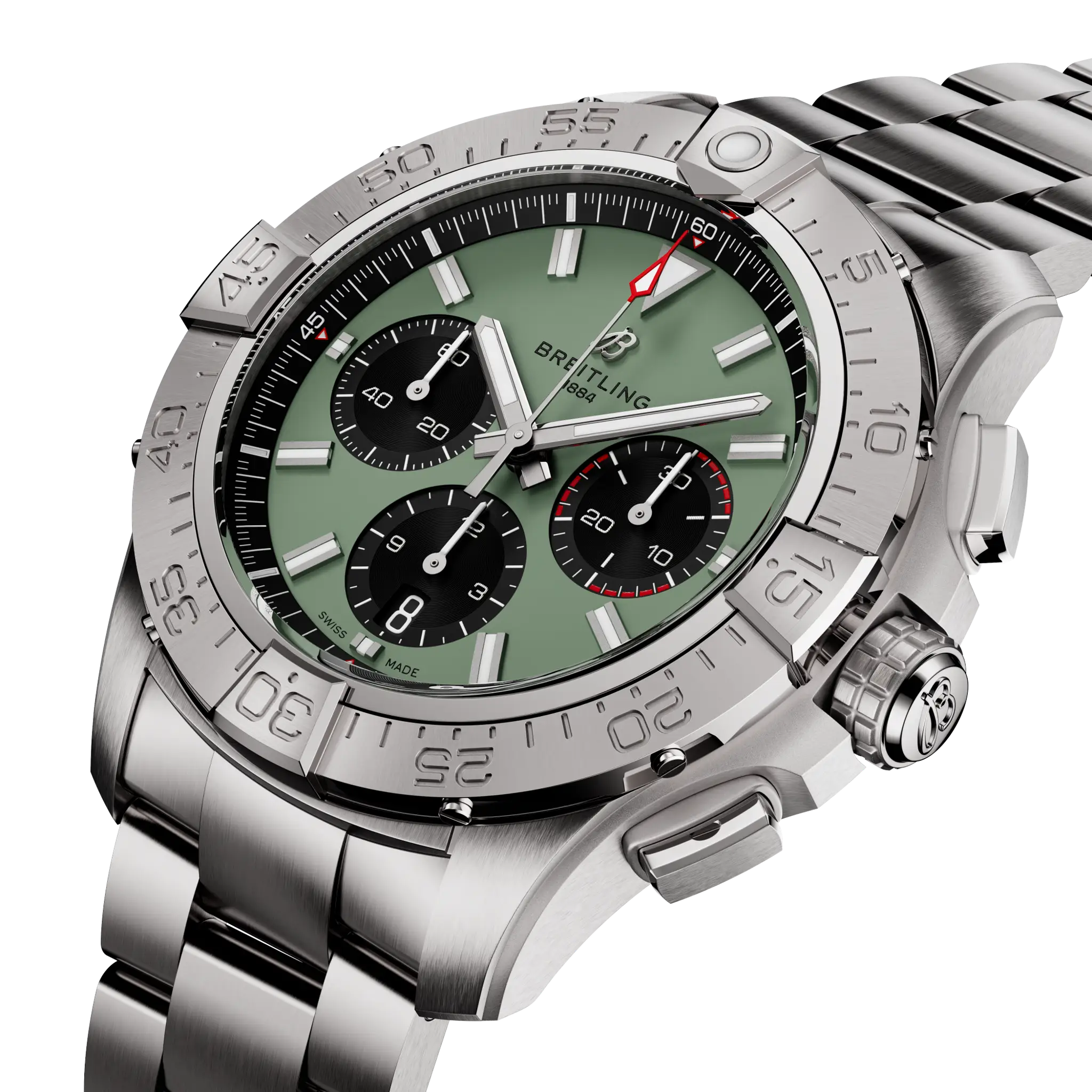 Breitling Avenger B01 Chronograph 44 AB0147101L1A1 Automatic Men's Watch 44mm - Image 2
