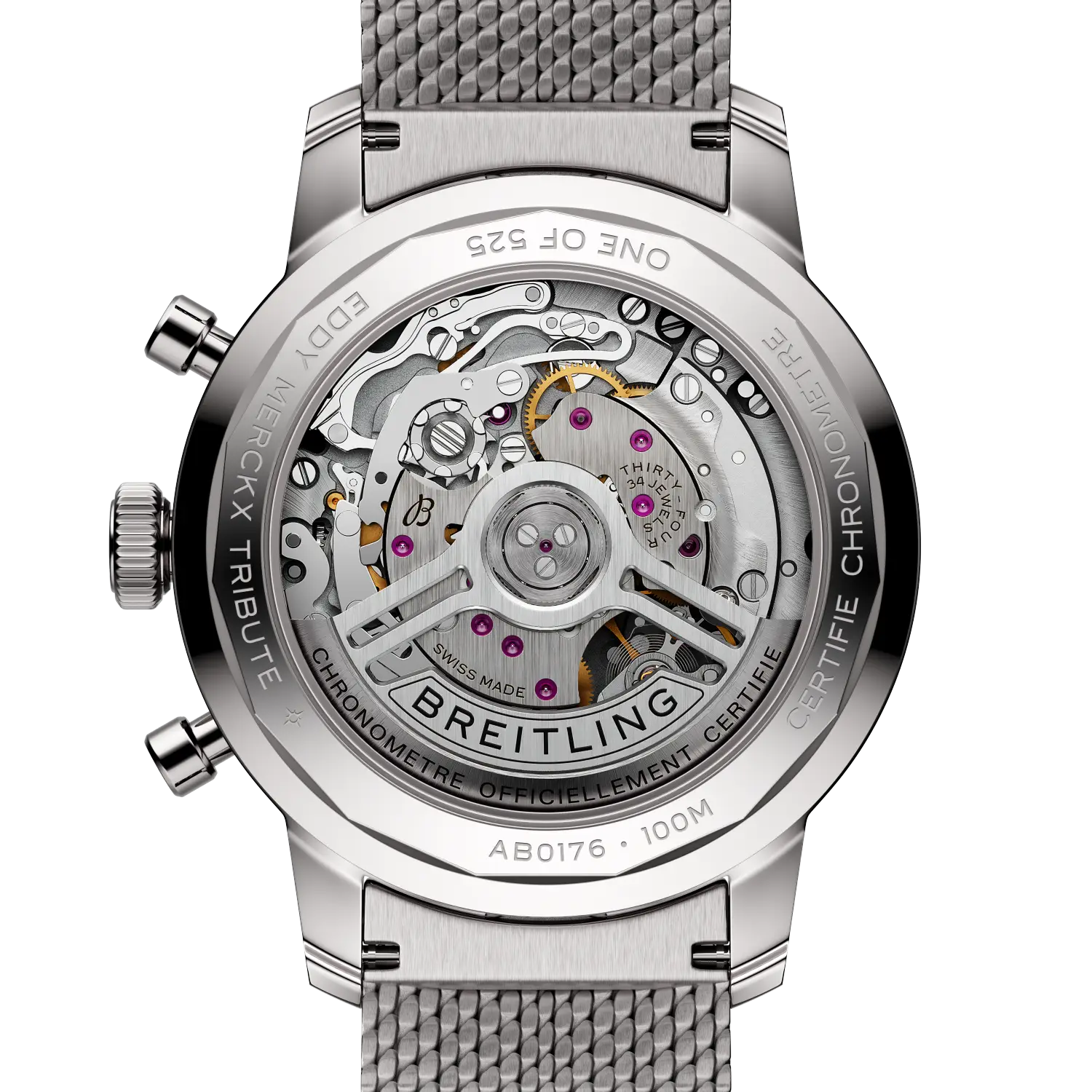 Breitling Top Time B01 Chronograph 41 Eddy Merckx AB01762C1I1A1 Automatic Men's Watch 41mm - Image 4