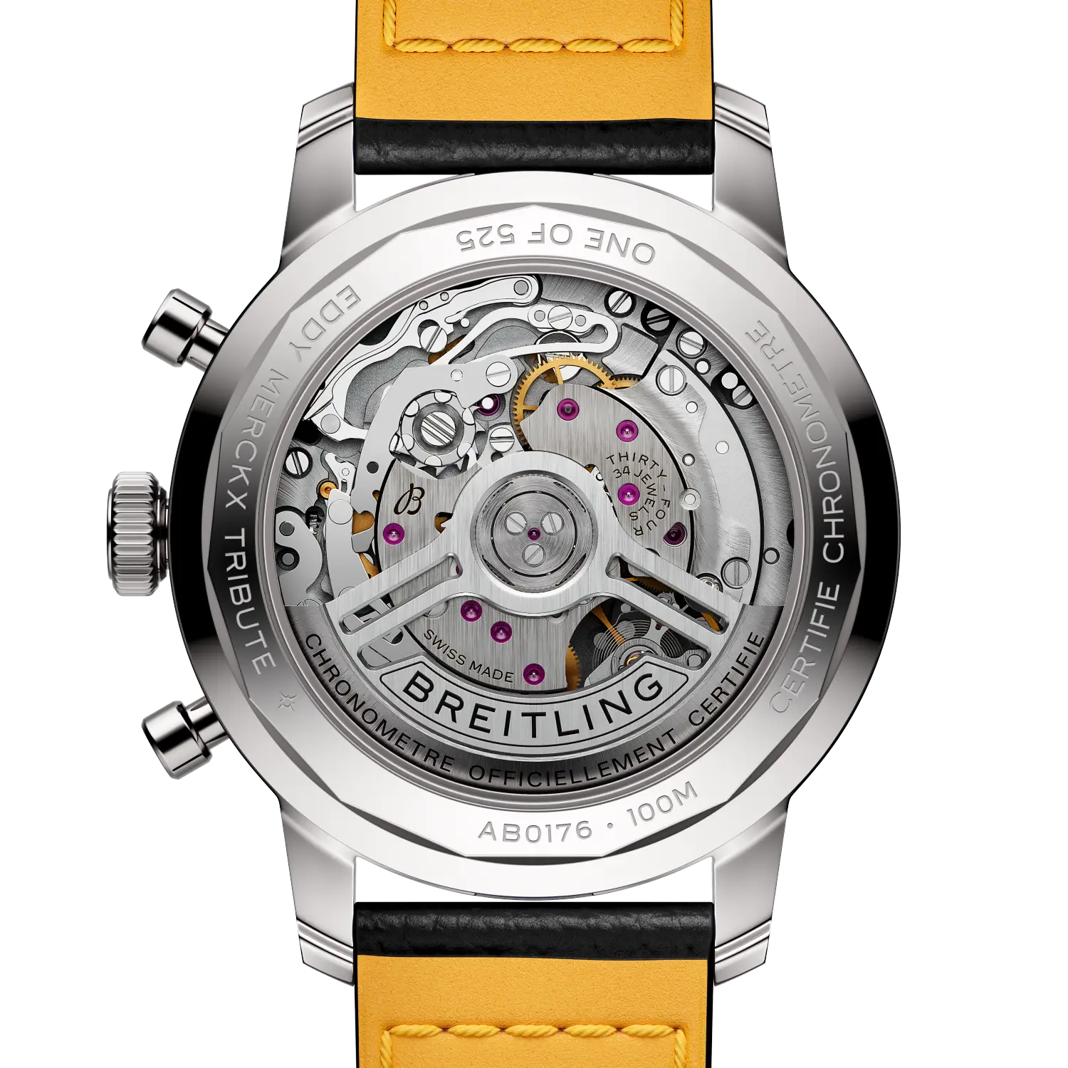 Breitling Top Time B01 Chronograph 41 Eddy Merckx AB01762C1I1X1 Automatic 41mm Men Unisex Watch - Image 4