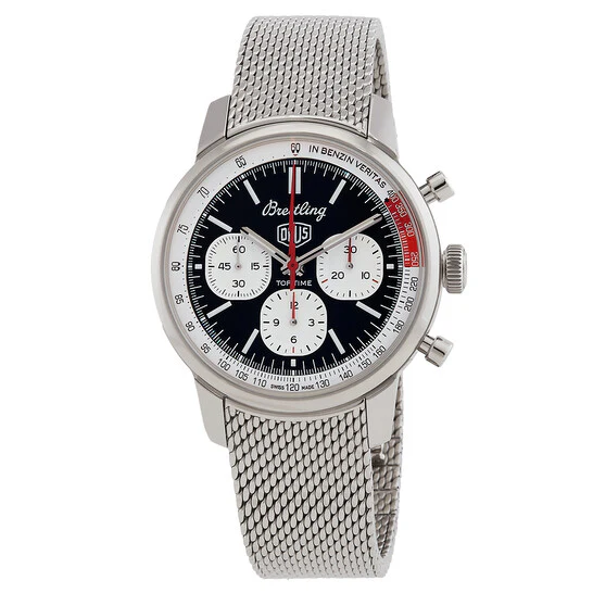 Breitling AB01765A1B1A1 Breitling Top Time B01 Deus 5-Year Warranty Black | Luxury Swiss Watch for Men