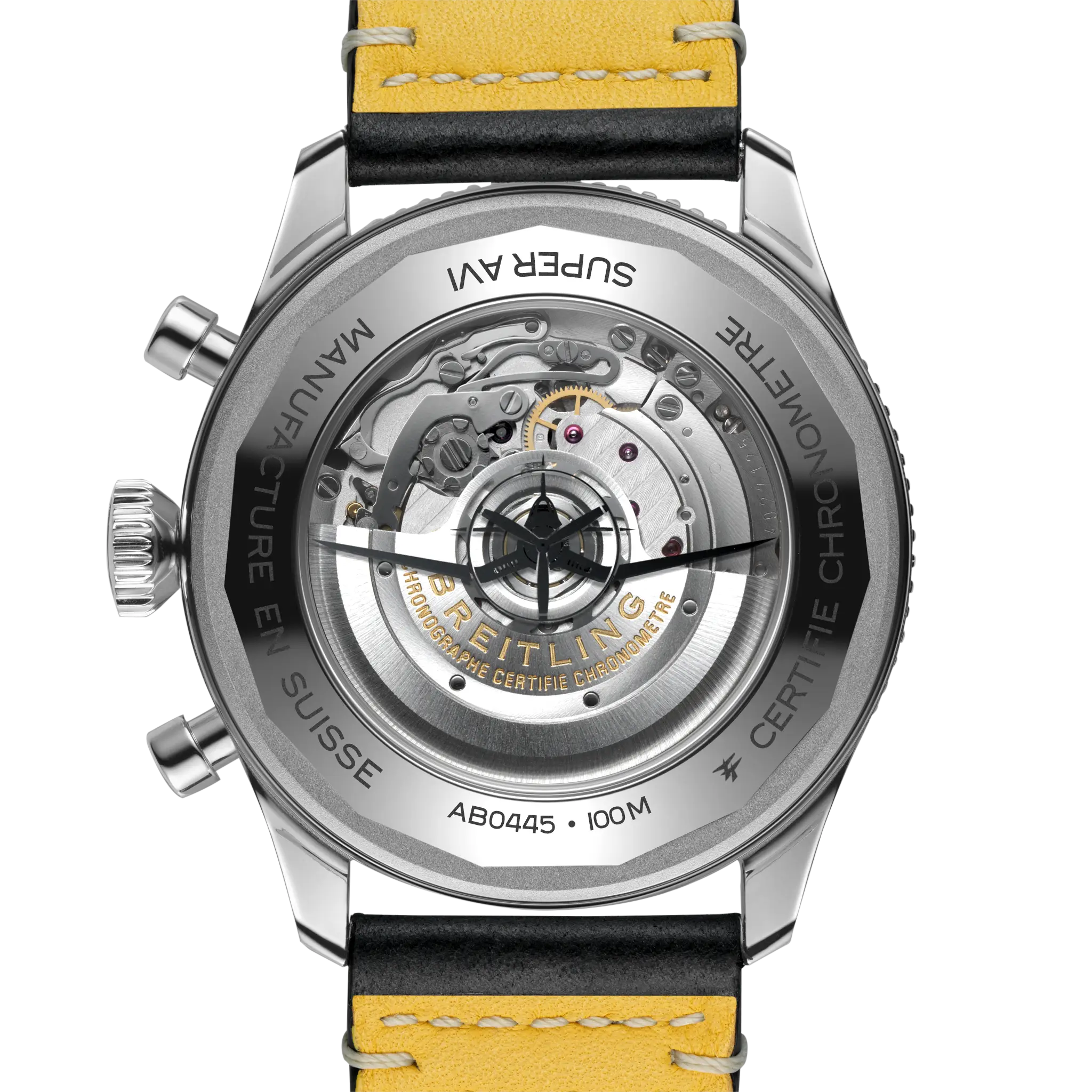 Breitling B04 GMT 46 F4U AB04451A1C1X1 Watch Japan Official - Image 4
