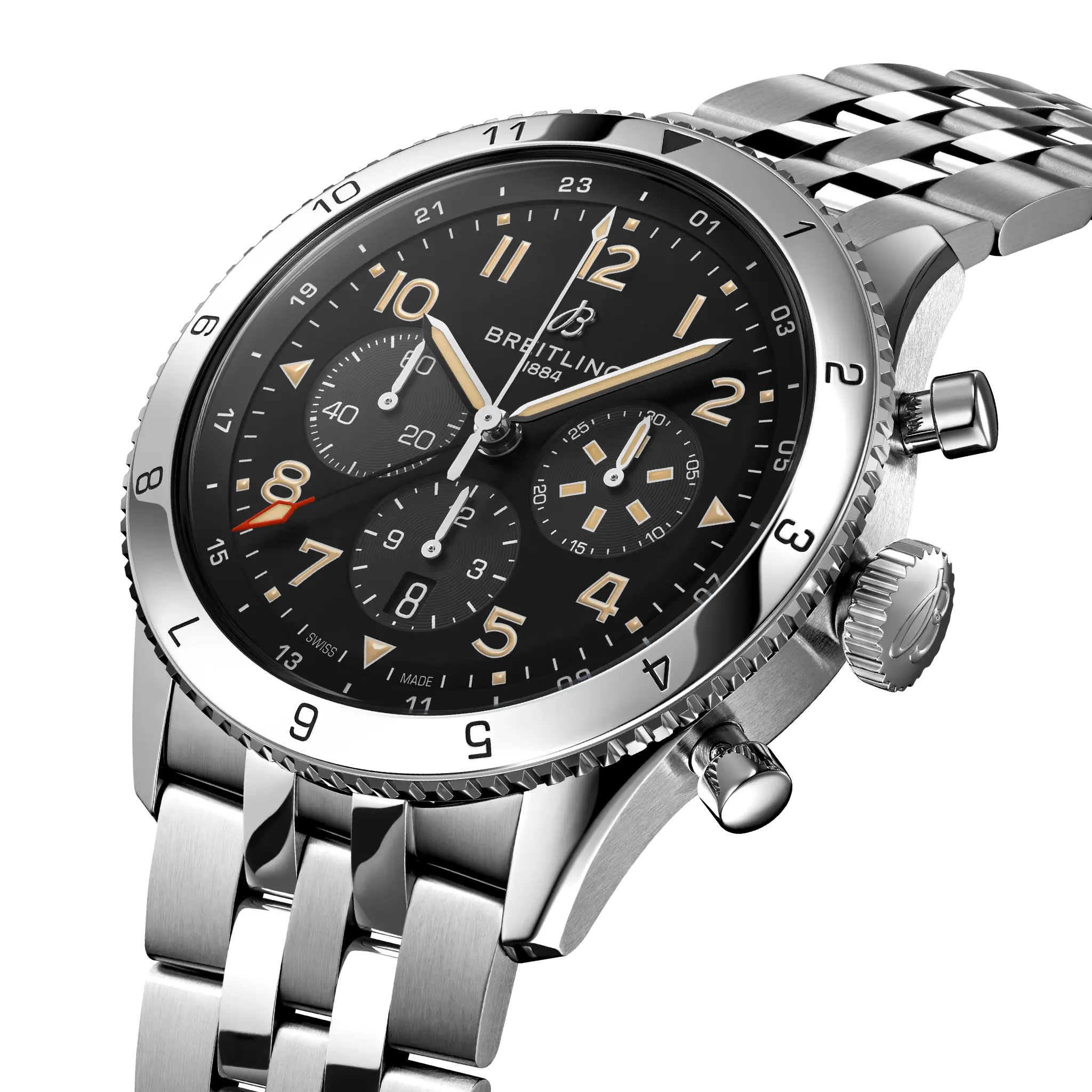 Breitling B04 GMT 46 P-51 AB04453A1B1A1 Watch Japan Official - Image 2