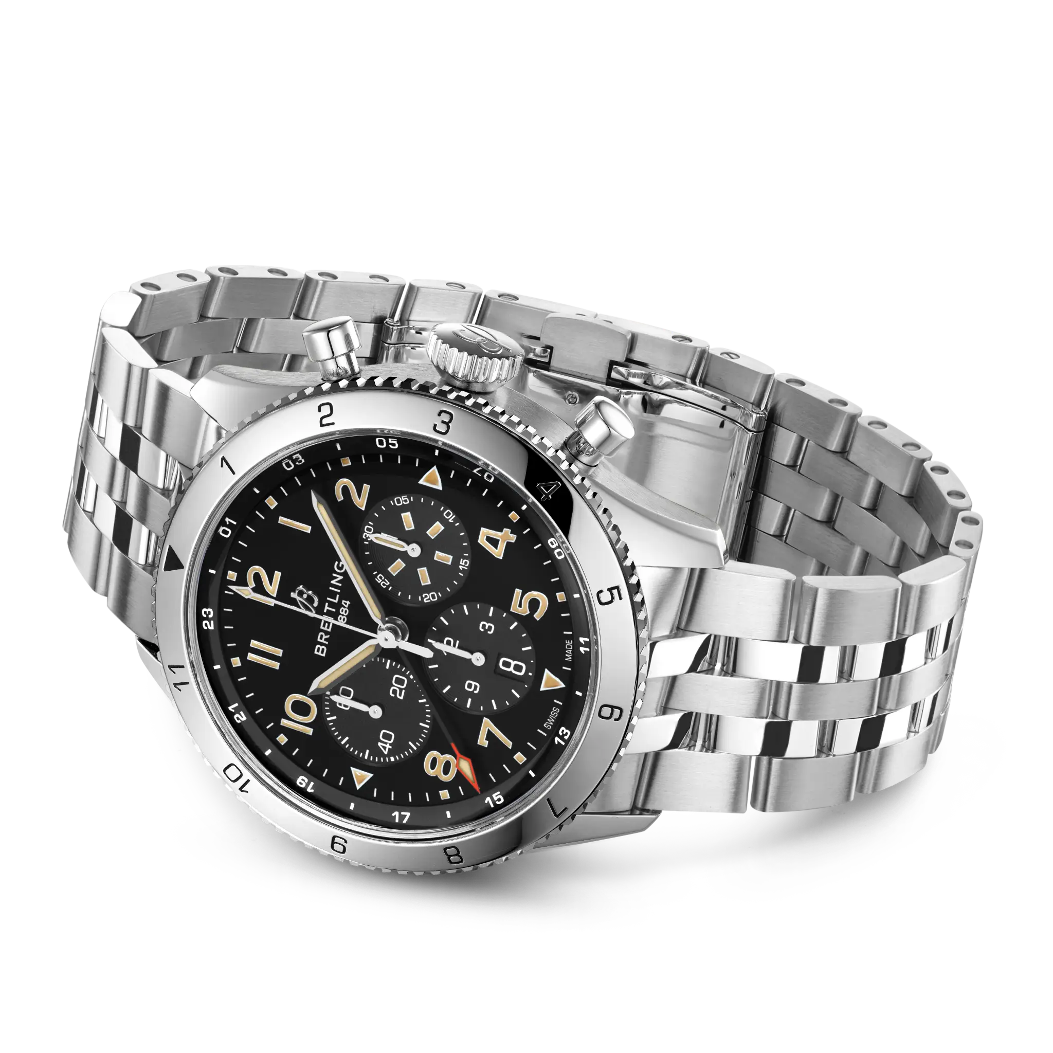 Breitling B04 GMT 46 P-51 AB04453A1B1A1 Watch Japan Official - Image 3