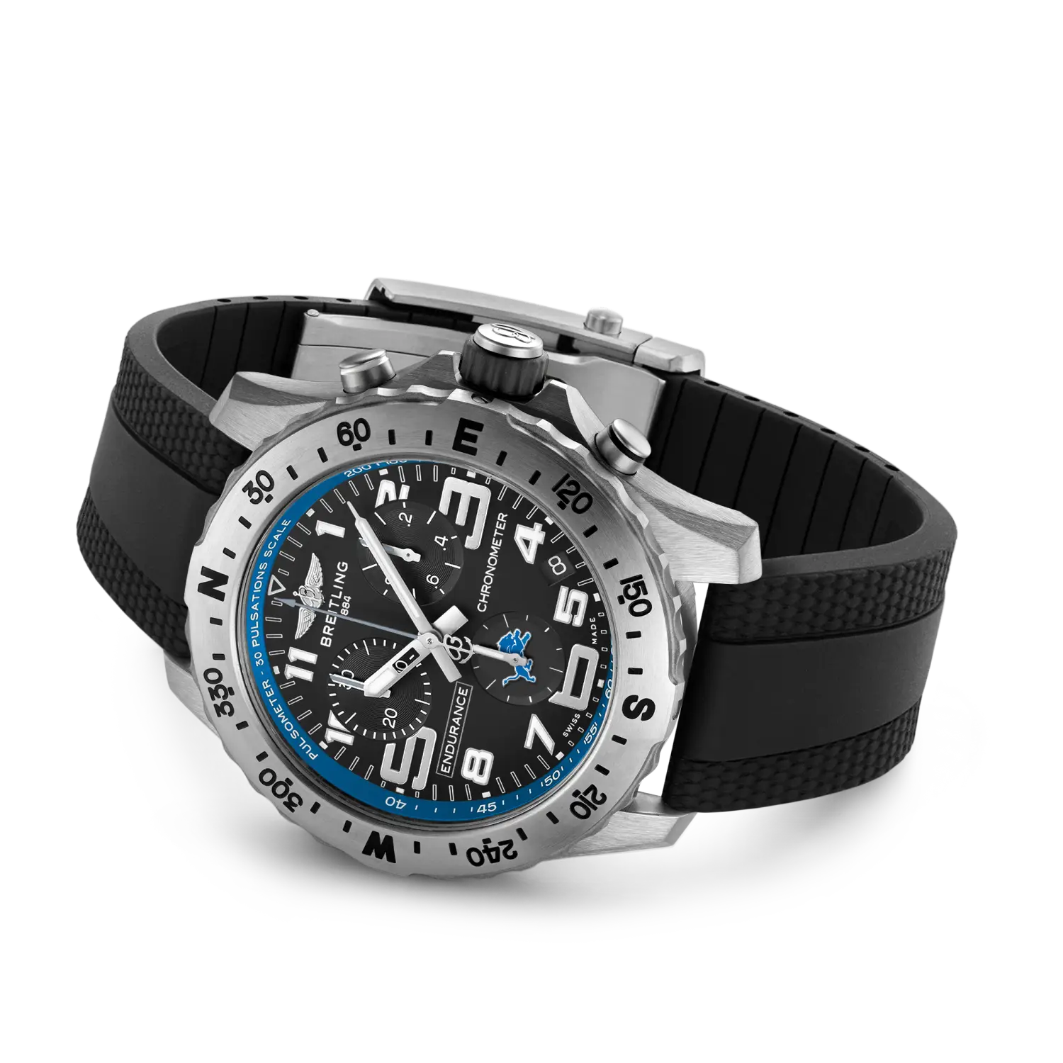 Breitling Endurance Pro E823106A1B4S1 Quartz 44mm NFL Detroit Lions Edition Men's Watch - Image 3