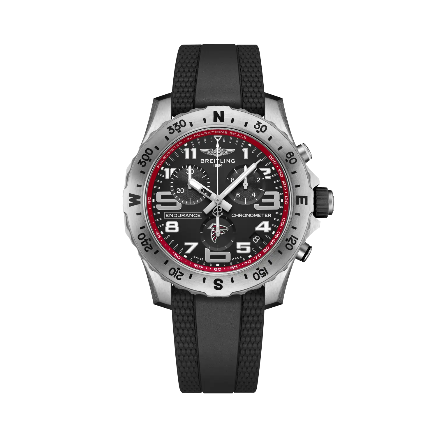 Breitling Endurance Pro E823106A1BSS1 Quartz 44mm Men's Atlanta Falcons Edition Watch