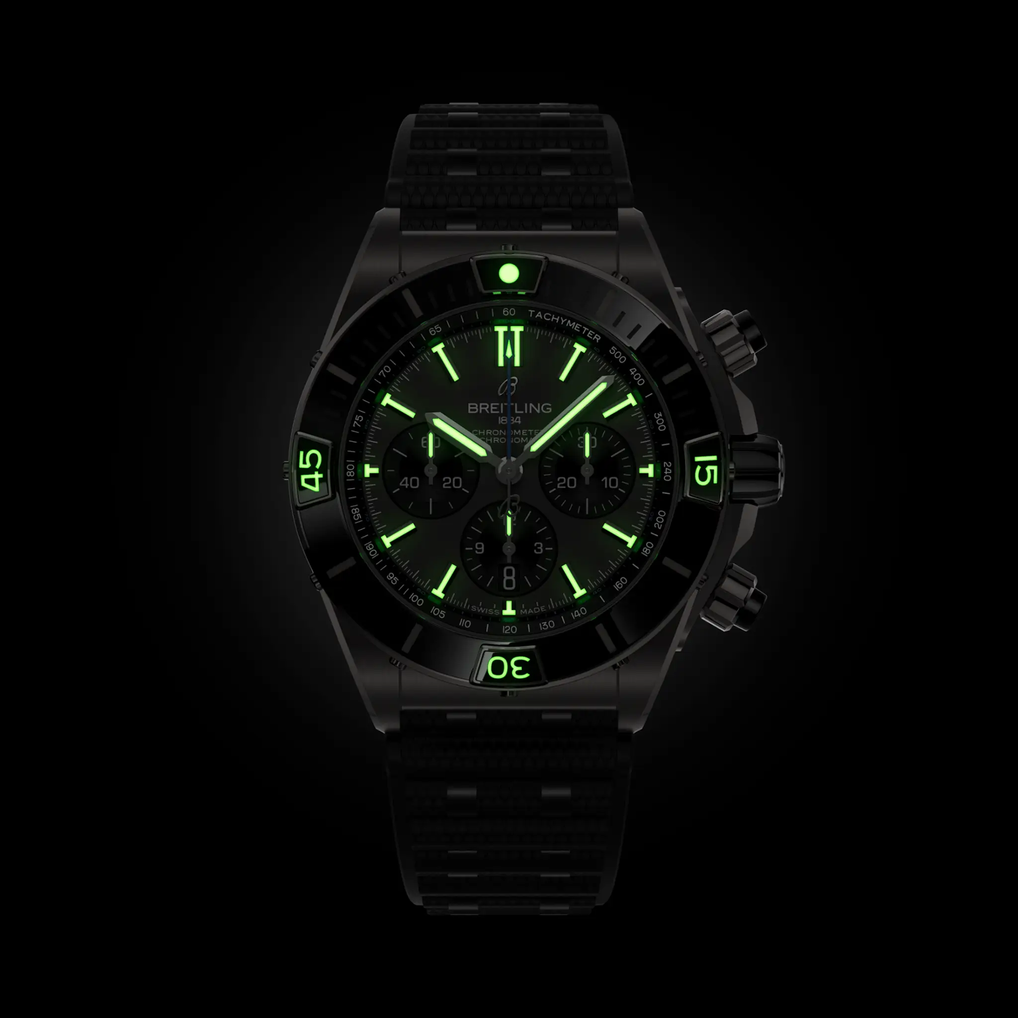 Breitling B01 44 EB0136251M1S1 Watch Japan Official - Image 6