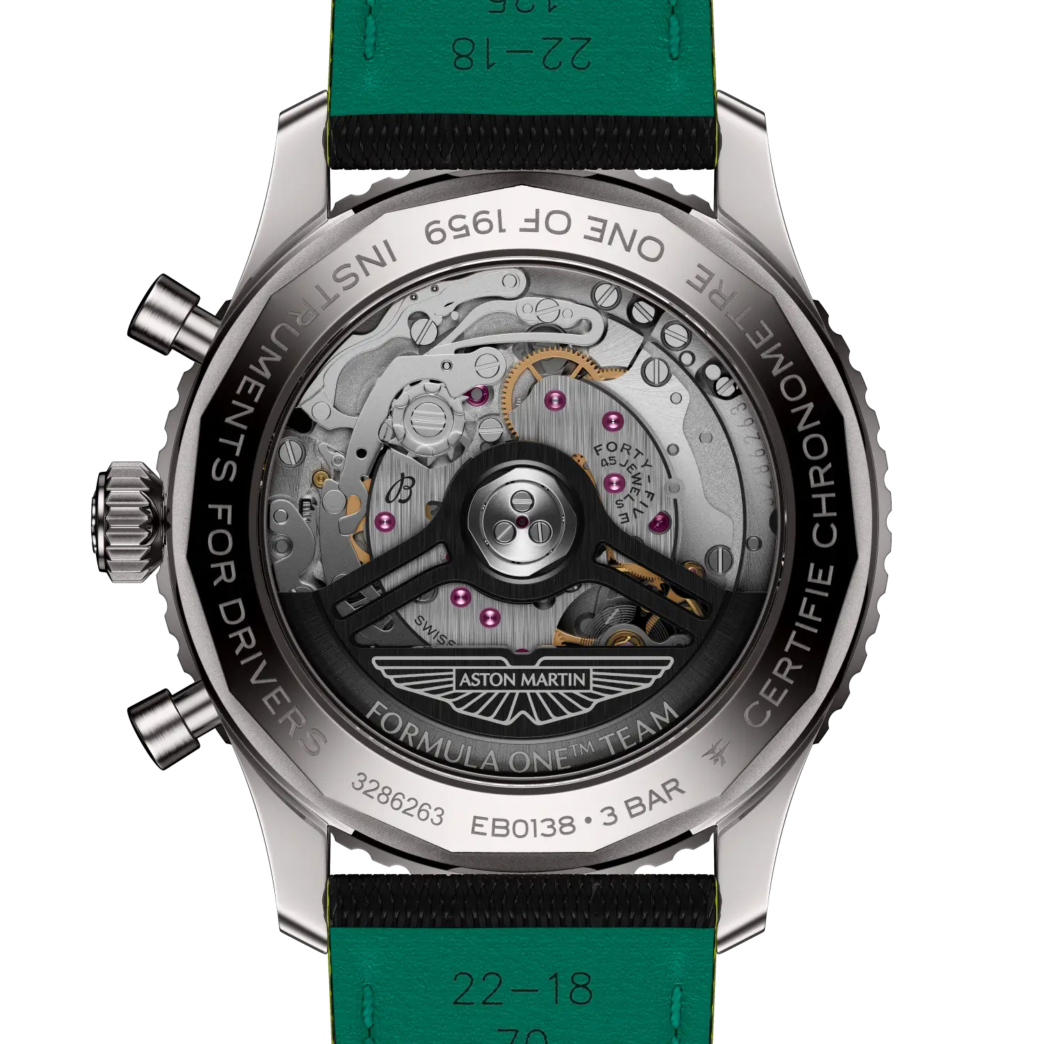 Breitling B01 Aston Martin Aramco Formula ONE team EB01381A1B1X1 - Image 4
