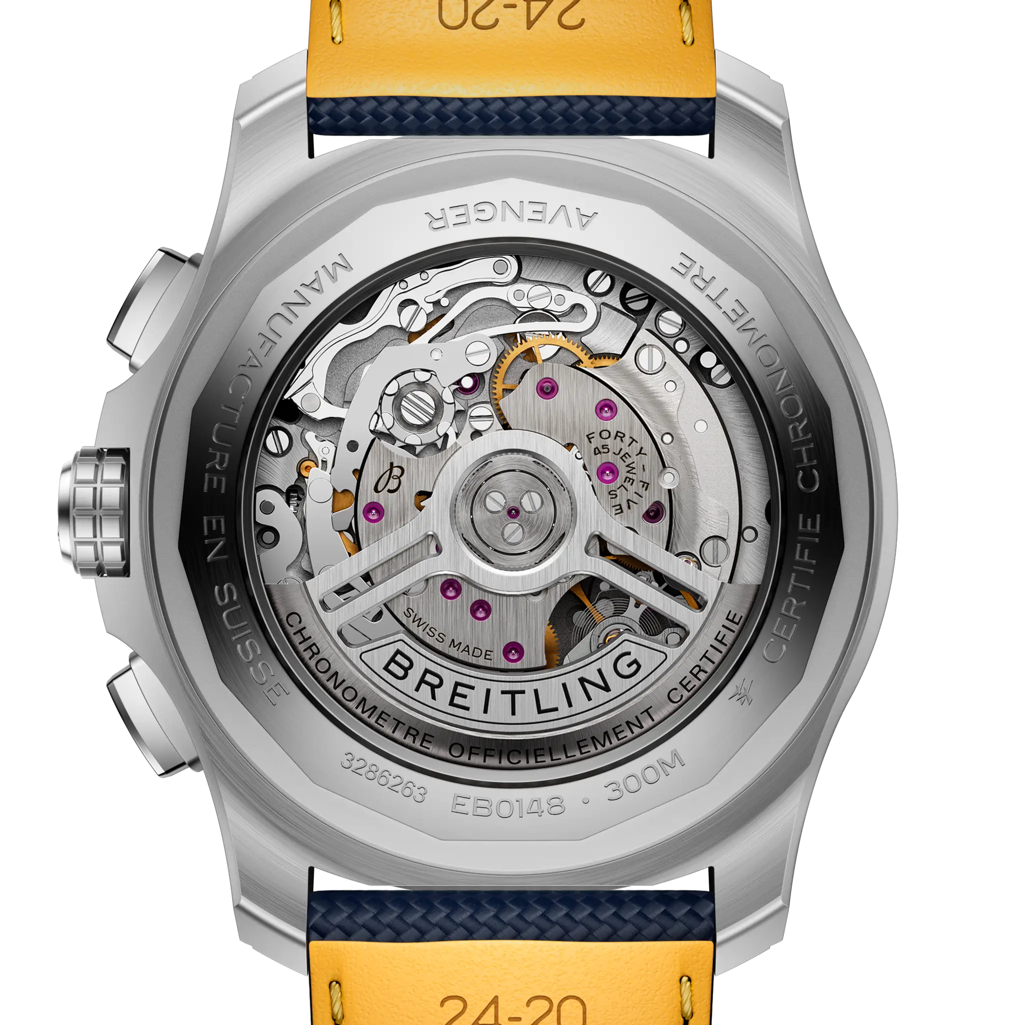 Breitling Super Avenger B01 Chronograph 46 EB0148101C1X1 Automatic 46mm Men's Watch - Image 4