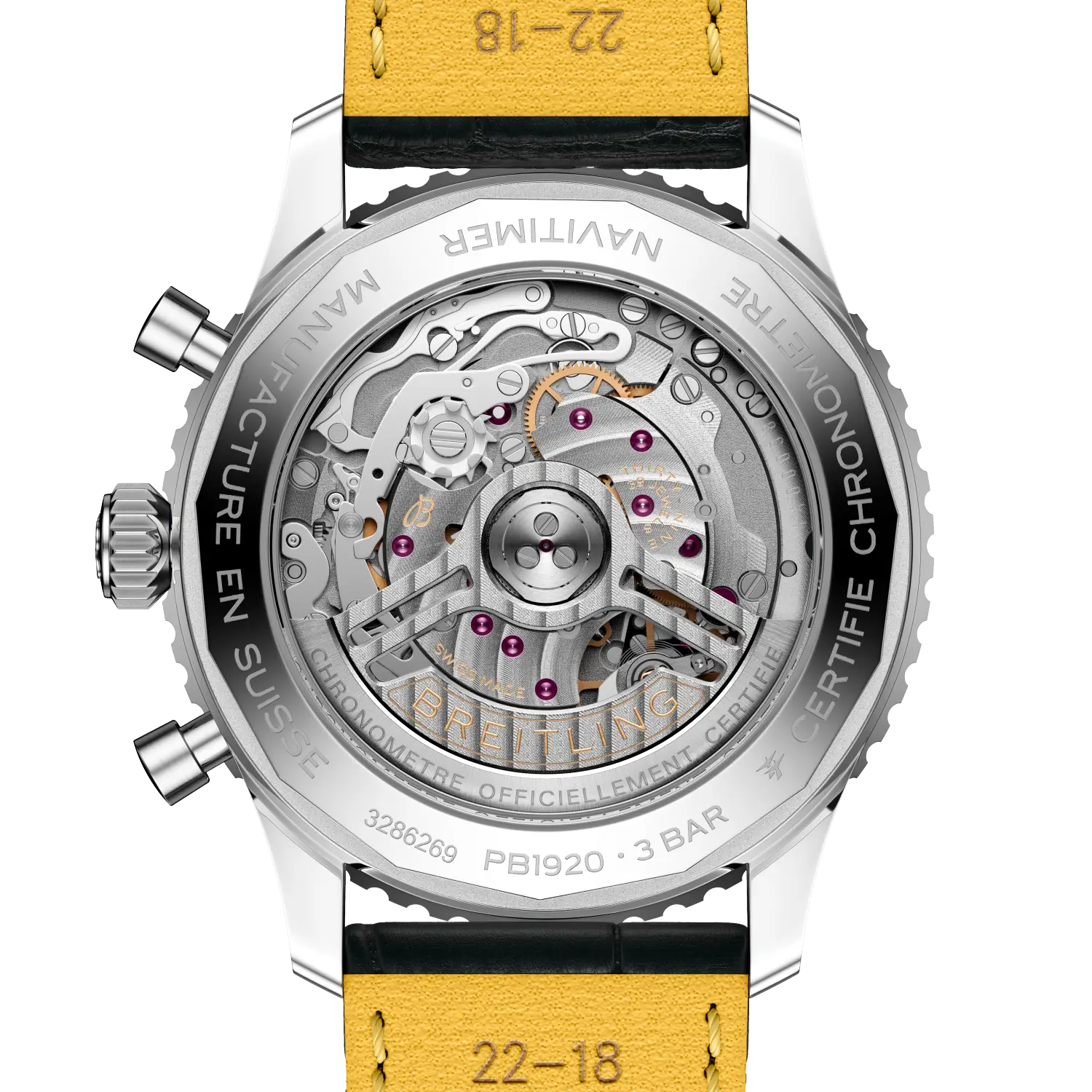Breitling Navitimer B19 PB1920251C1P1 Automatic Chronograph 43mm Perpetual Calendar Men's Watch - Image 4