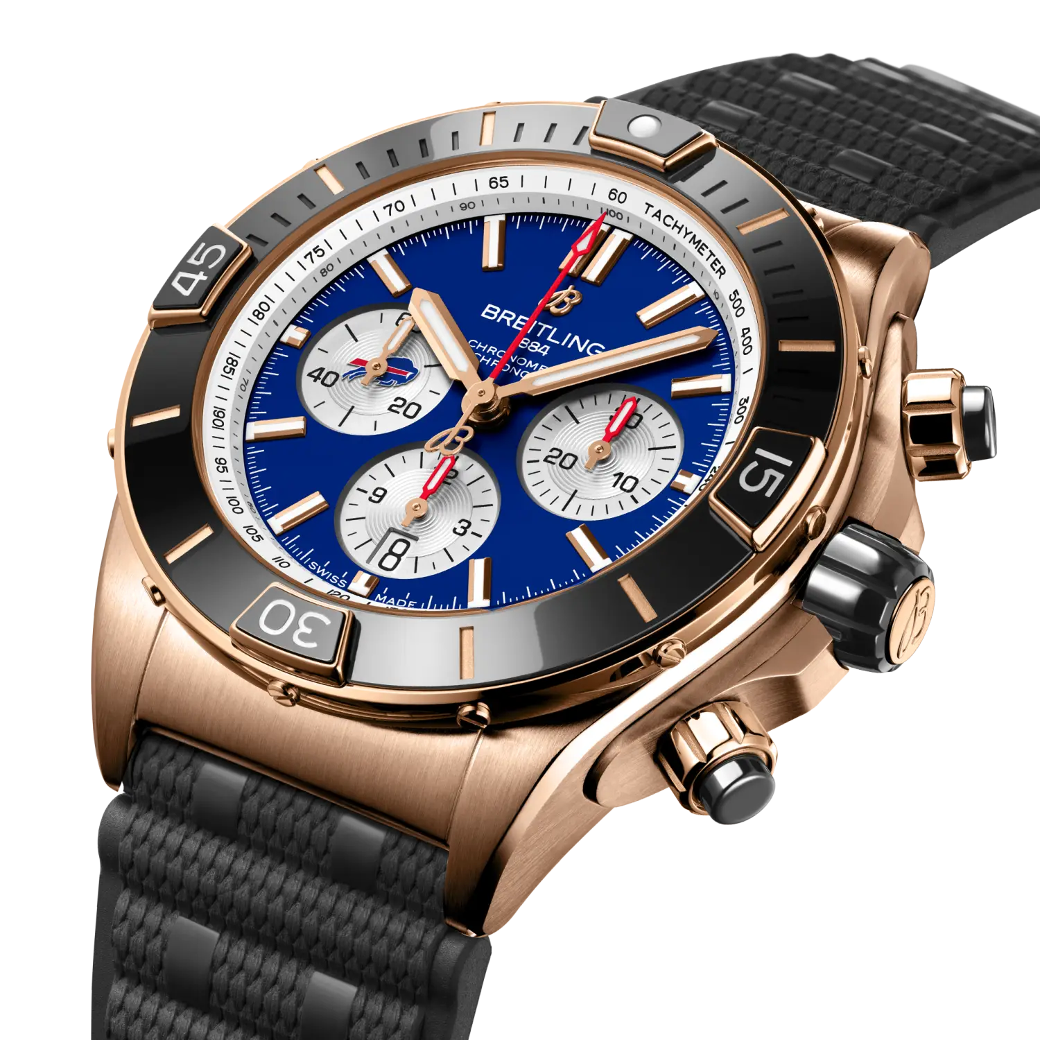 Breitling Super Chronomat B01 44 Buffalo Bills Edition RB01366A1C3S1 - Image 2