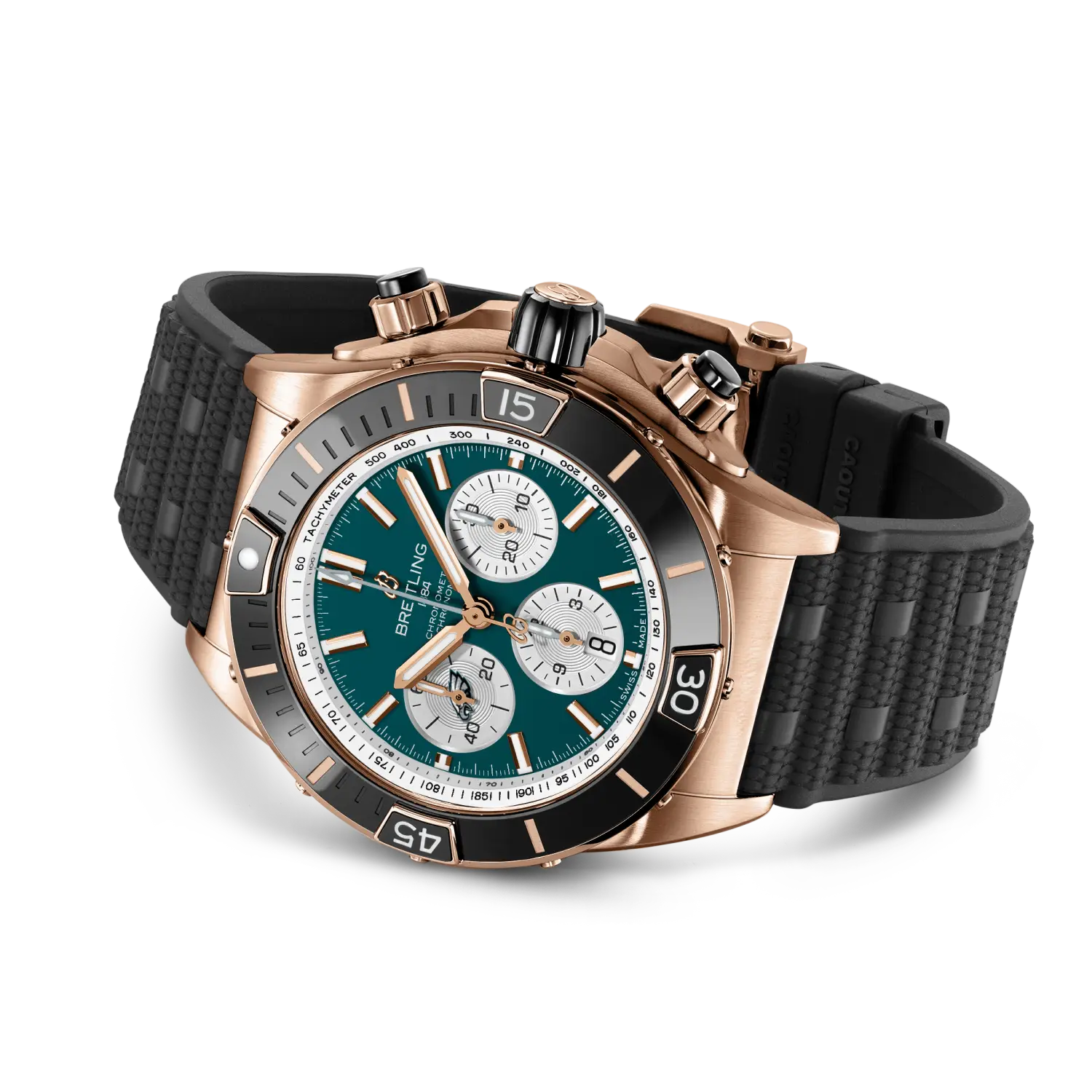 Breitling Super Chronomat B01 Chronograph 44 NFL Philadelphia Eagles RB01366A1L3S1 - Image 3