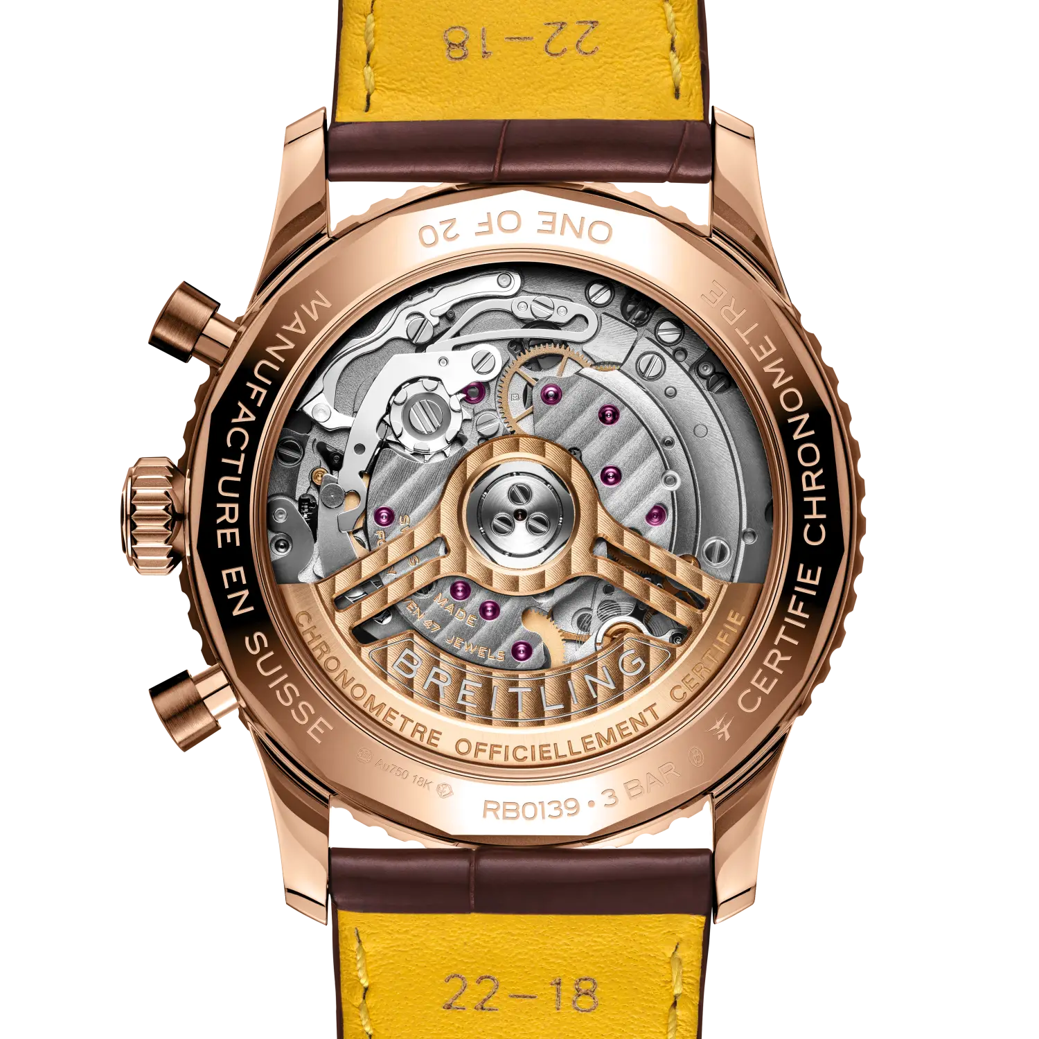 Breitling Navitimer B01 Chronograph 41 RB01394A1B2P1 Automatic Men's Limited Edition Watch - Image 4