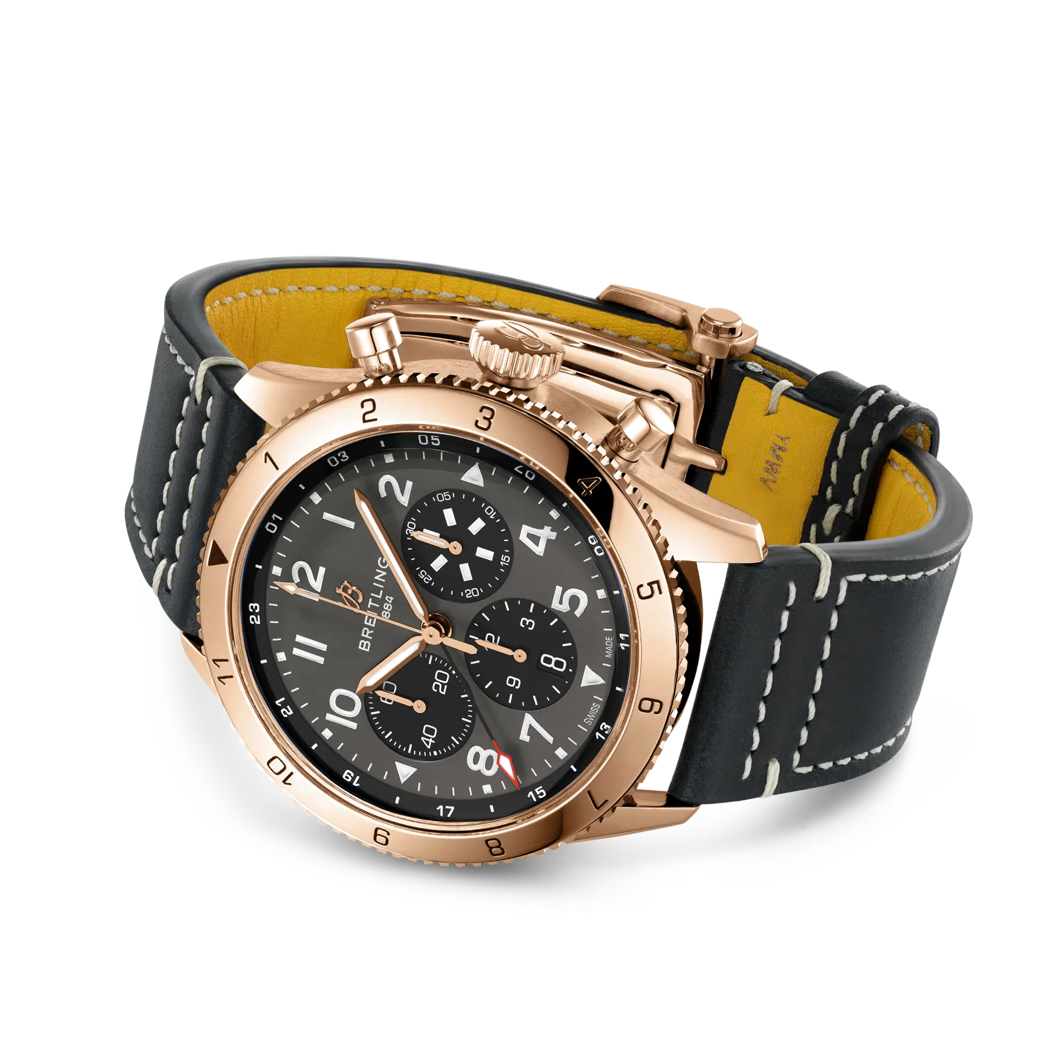 Breitling B04 GMT 46 P-51 RB04451A1B1X1 Watch Japan Official - Image 3