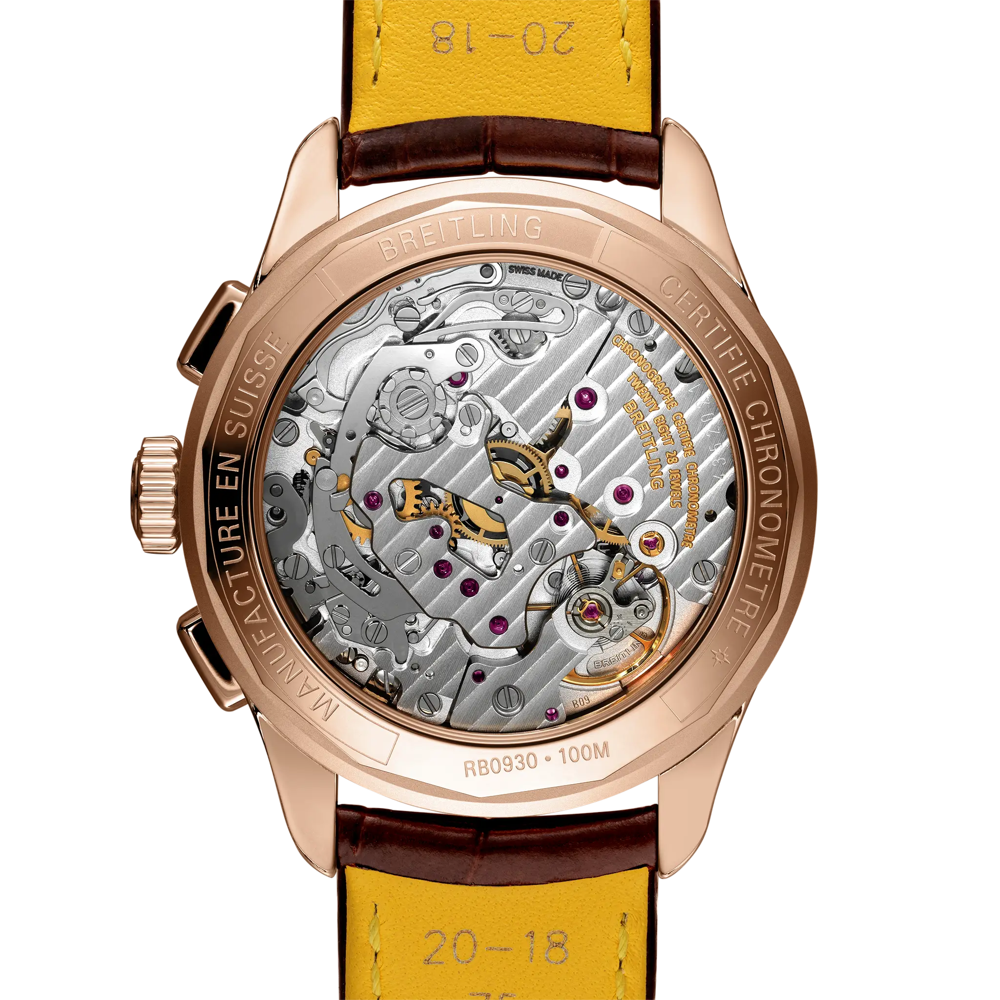 Breitling Premier B09 Chronograph 40 RB0930371G1P1 Manual Winding 40mm Men's Watch - Image 4