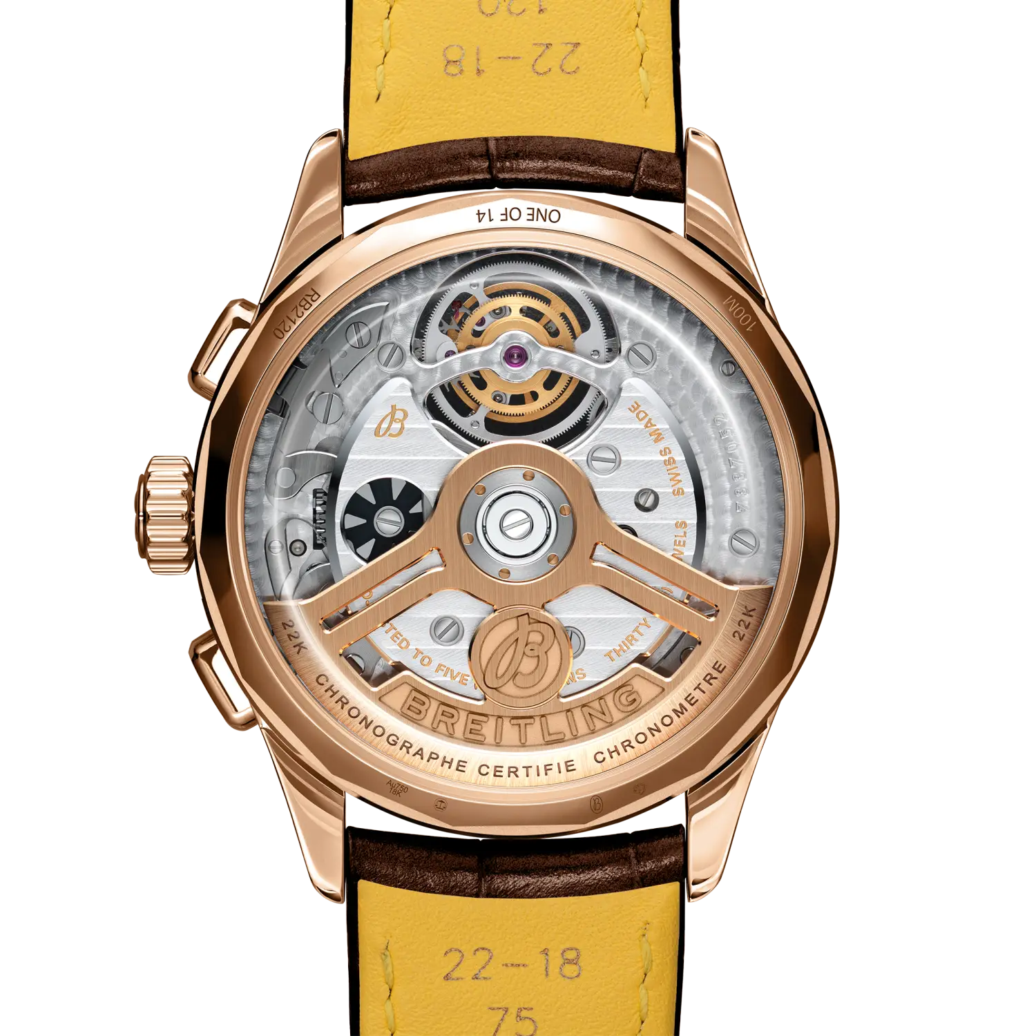 Breitling Premier B21 Chronograph Tourbillon 42 Limited Edition RB21203A1Q1P1 Automatic Men's Watch - Image 4
