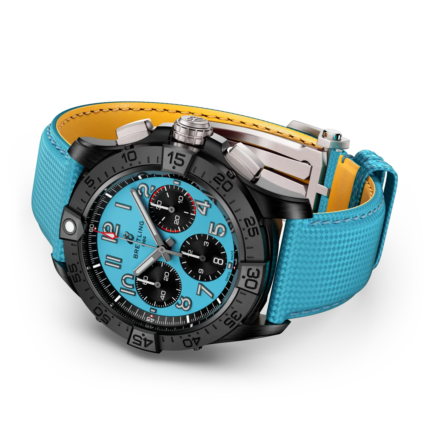 Breitling Avenger B01 Chronograph 42 Night Mission SB0146101L1X1 Automatic Men's Watch - Image 3