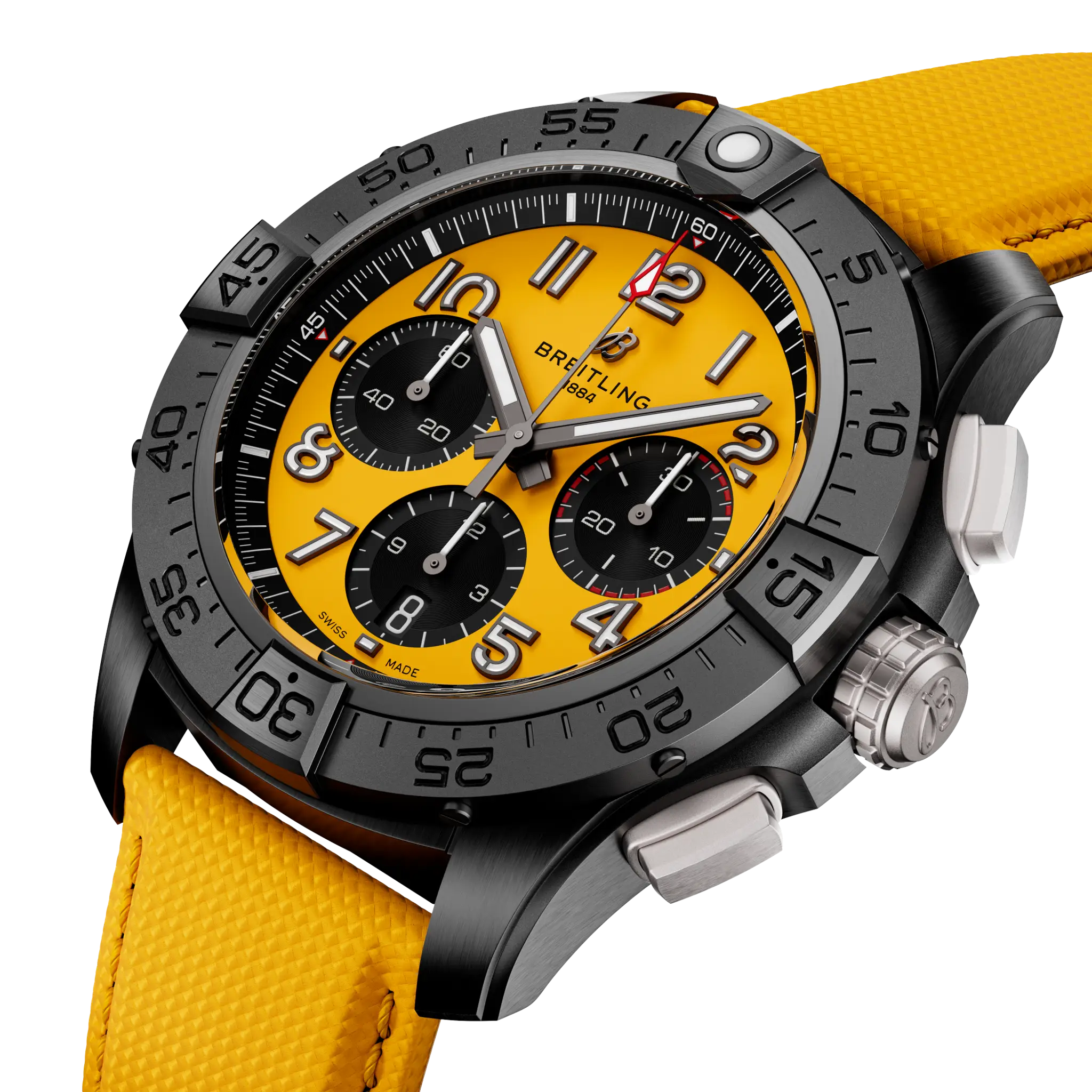 Breitling Avenger B01 Chronograph 44 Night Mission SB0147101I1X1 Automatic Men's Watch - Image 2