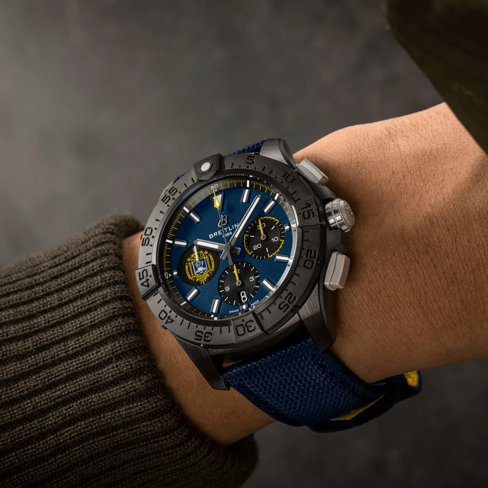 Breitling B01 US SB01474A1C1X1 Watch Japan Official - Image 5