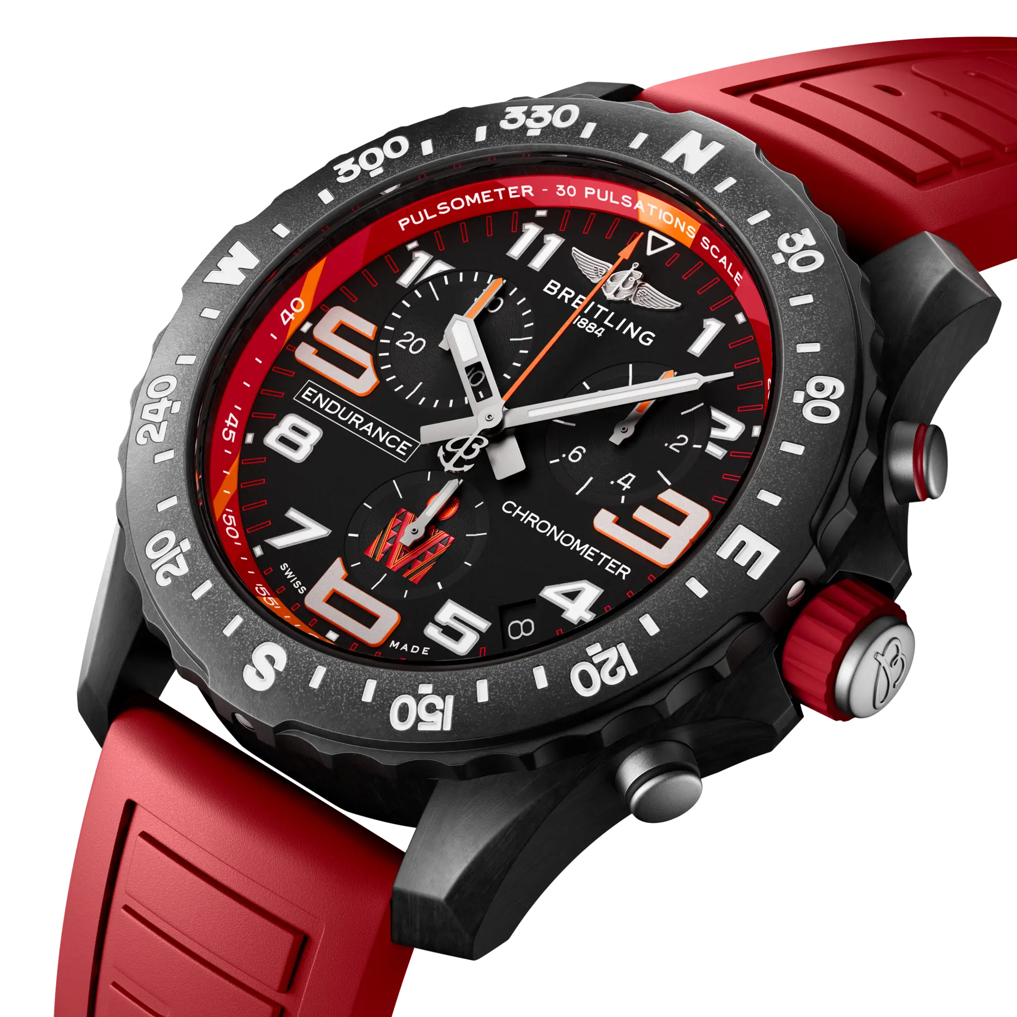 Breitling Endurance Pro X823107C1M1S1 Quartz 44mm Unisex Watch - IRONMAN® 70.3 World Championship 2024 Edition - Image 2