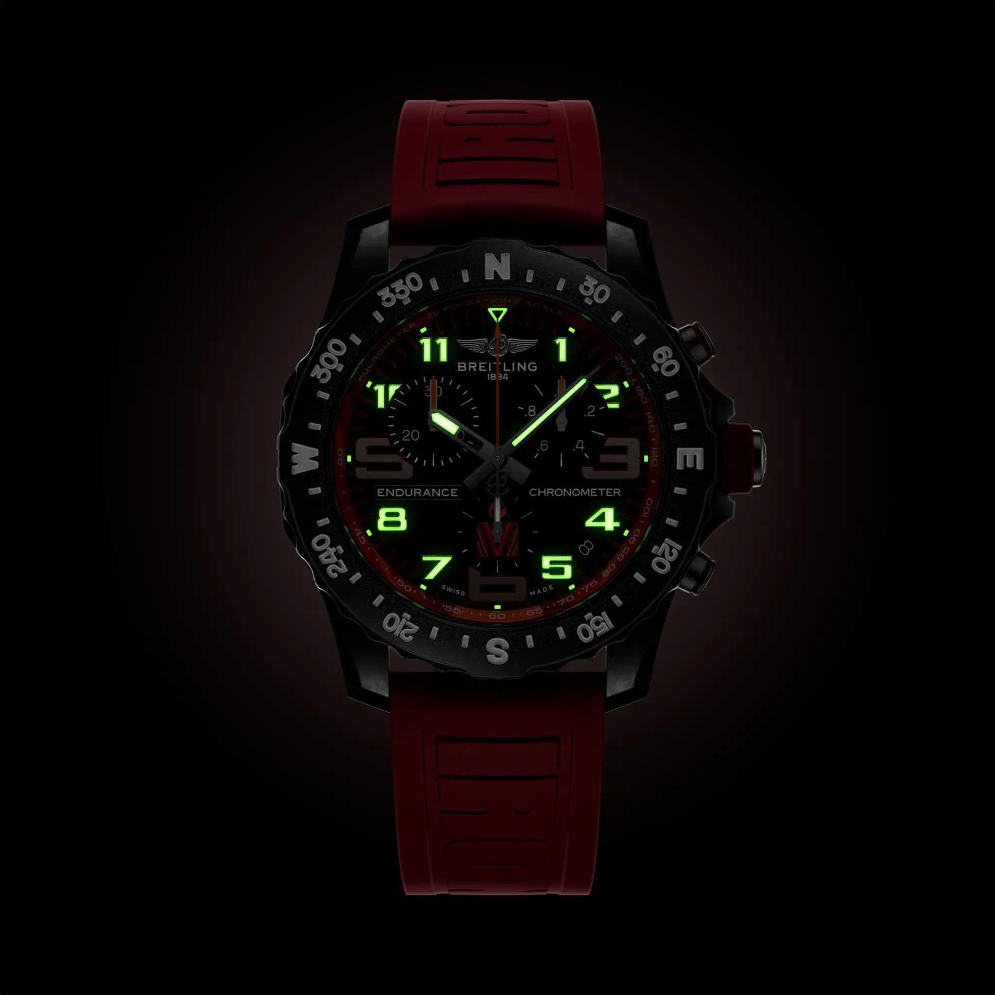 Breitling Endurance Pro X823107C1M1S1 Quartz 44mm Unisex Watch - IRONMAN® 70.3 World Championship 2024 Edition - Image 5