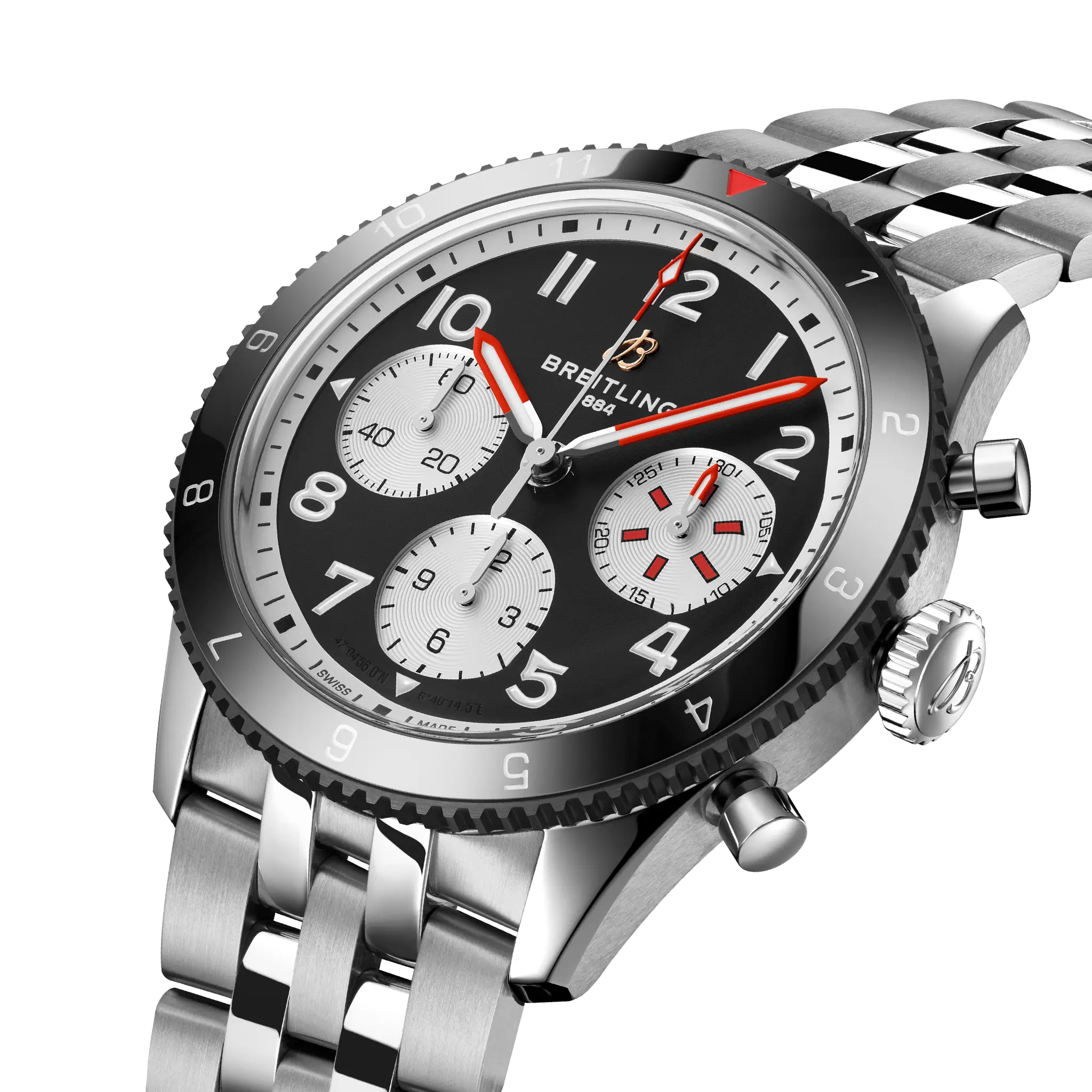 Breitling Classic Avi Chronograph 42 Y233801A1B1A1 Automatic 42mm Men's Watch - Image 2