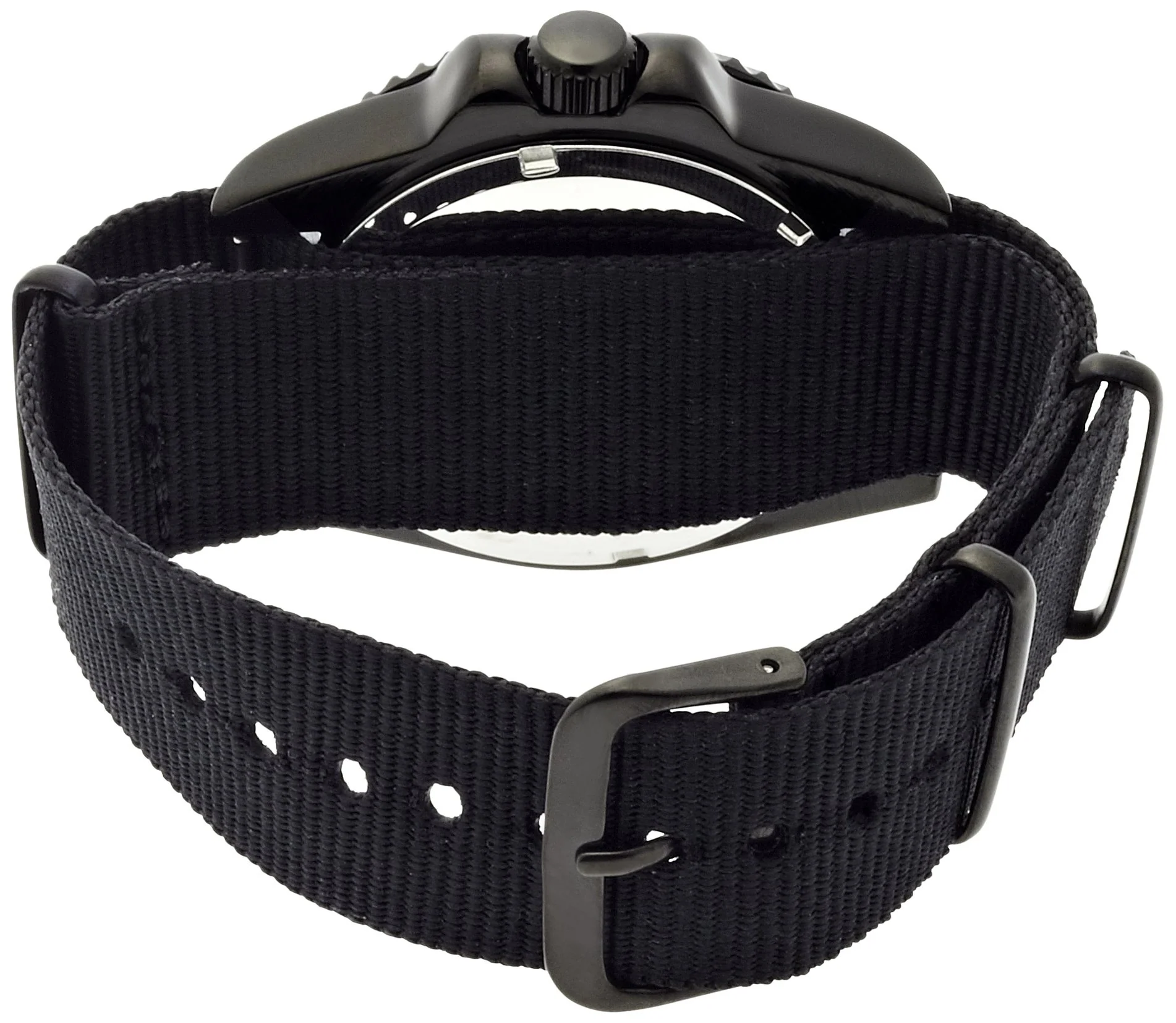 BROOKIANA BA1702-BKPK Military Black Dial Quartz Watch - Image 2