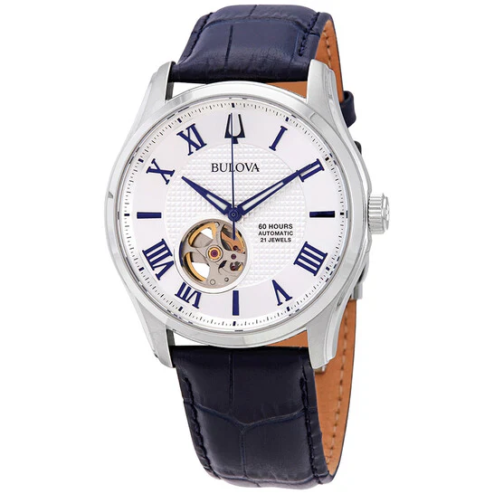 BULOVA 96A206 Classic Men's Watch with Elegant Silver Tone, Durable Stainless Steel, Water Resistant Design, and Precise Quartz Movement