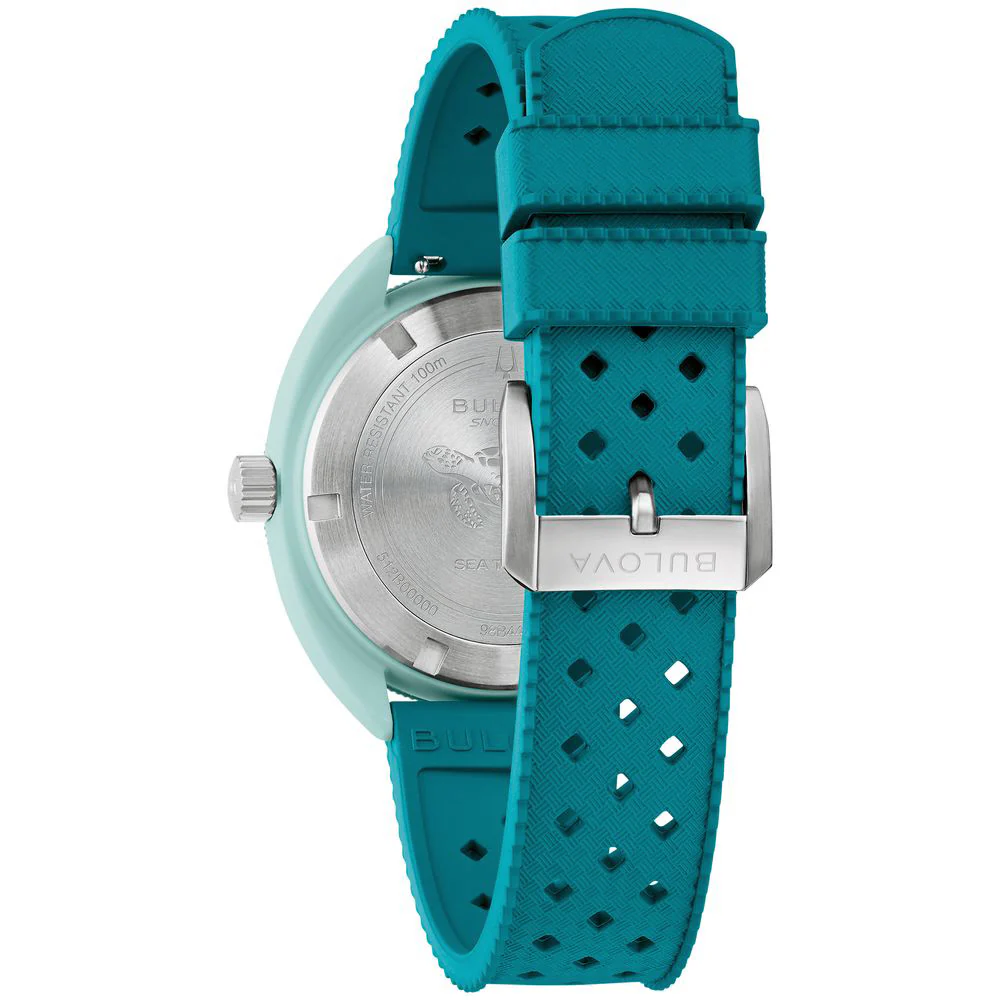 BULOVA 98B446 Archives Series Snorkel Automatic Movement Water Resistant Stainless Steel Case Luminous Hands - Image 3