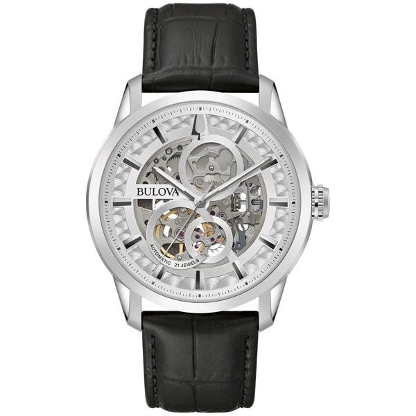BULOVA A266 Classic Stainless Steel Water Resistant Elegant Design 3-Year Warranty