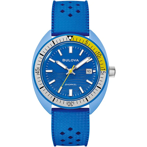 BULOVA B445 Archives Series Snorkel Automatic Movement Water Resistant 3-Year Warranty Stylish Design