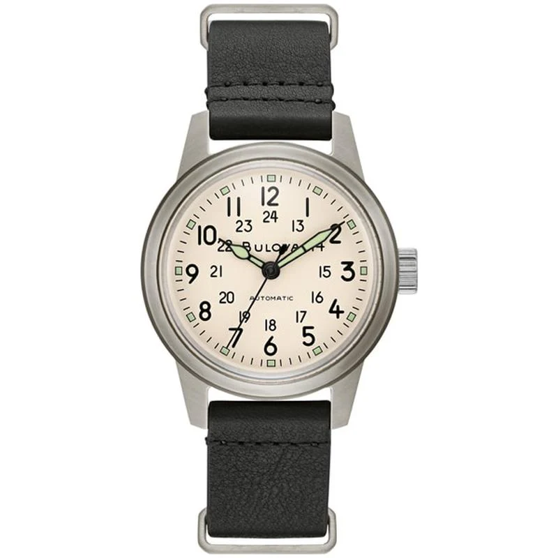 BULOVA Military Watch Genuine Product 3-Year Warranty 96A246