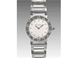 BVLGARI 101886 Elegant Stainless Steel Case Swiss Automatic Movement Sapphire Crystal Water Resistant