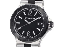 BVLGARI 102029 Elegant Design Swiss Made Automatic Movement Sapphire Crystal Water Resistant